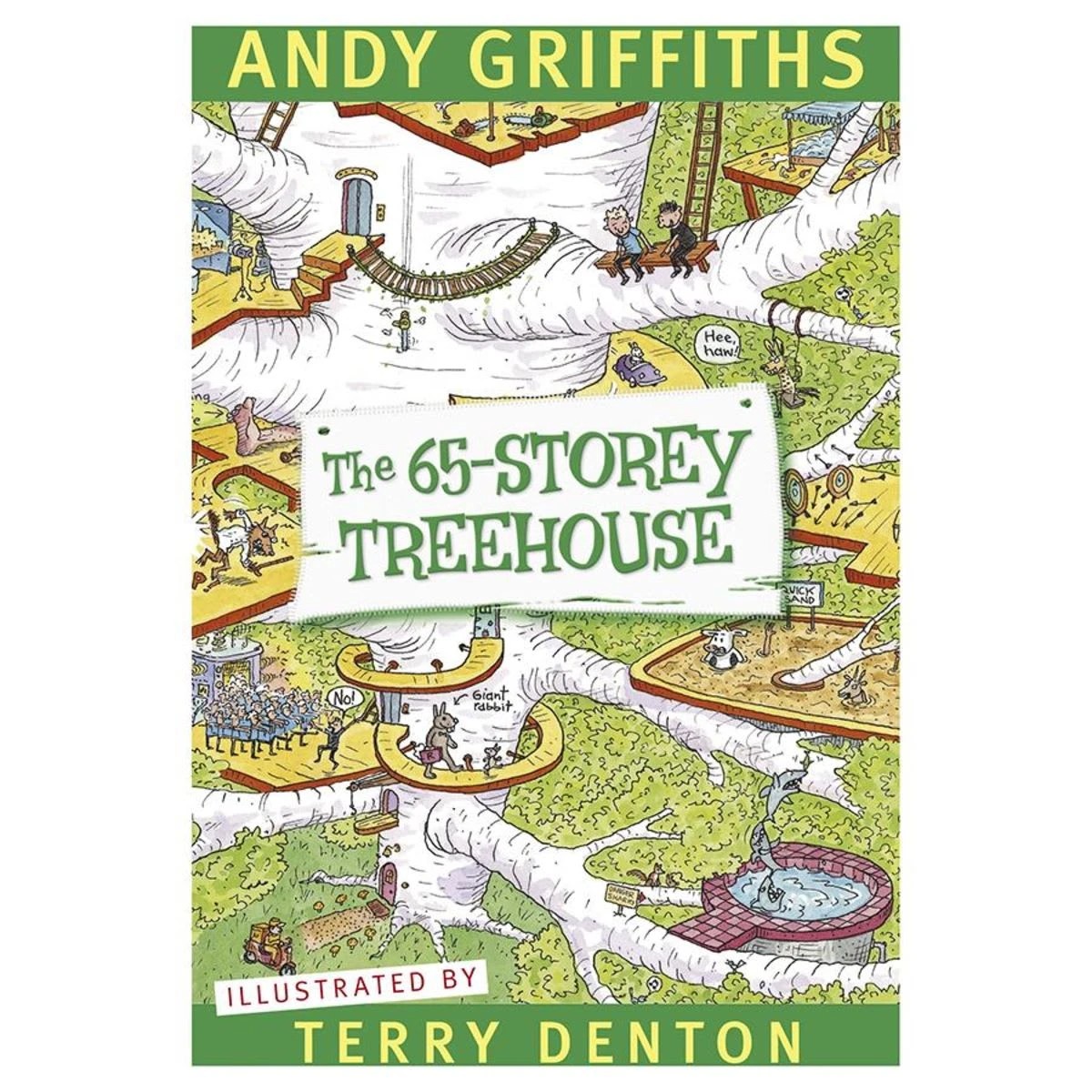 1 The 65-Storey Treehouse by Andy Griffiths and Terry Denton - Book