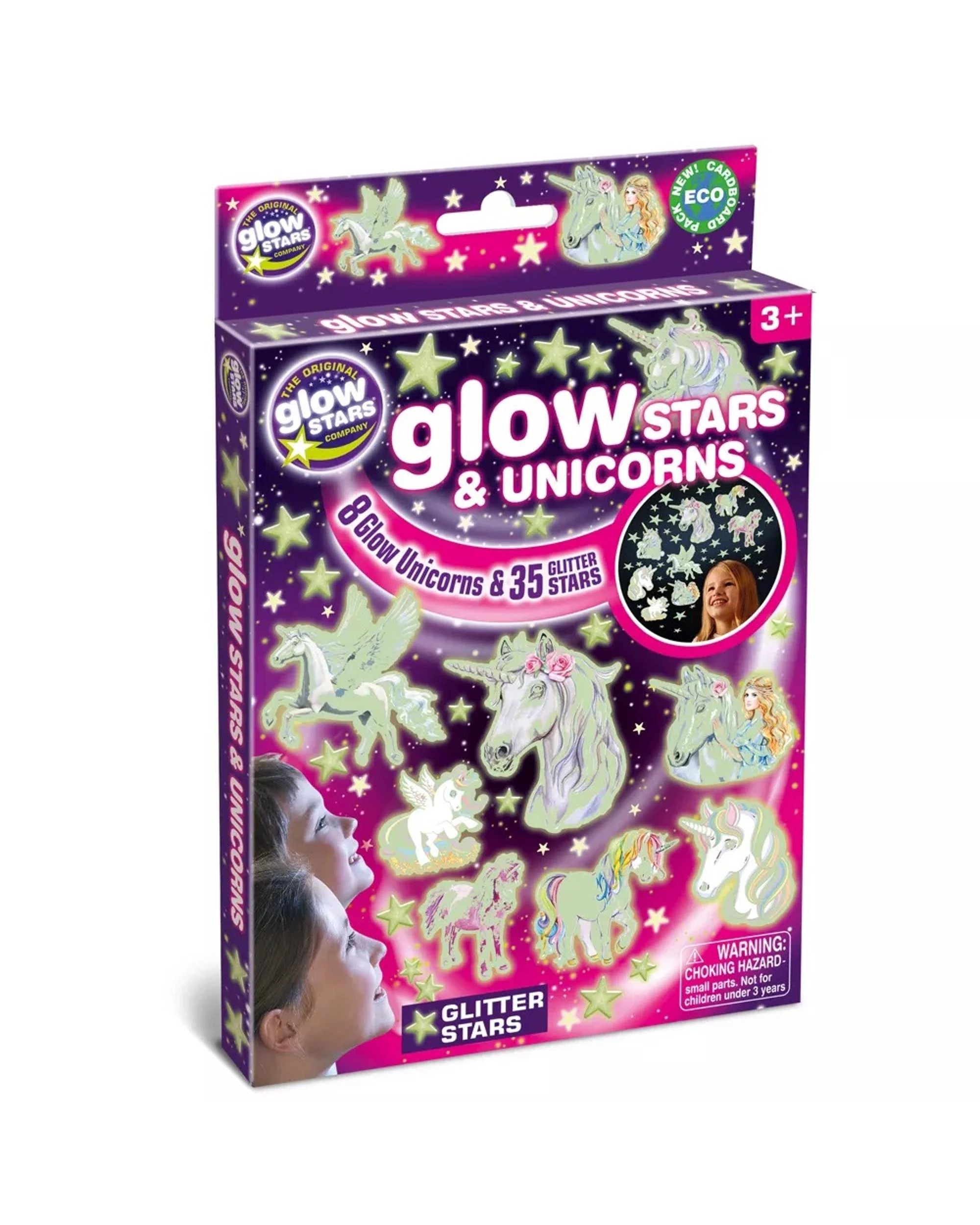 1 Original Glow Stars Glow Stars and Unicorns 43 Pieces, 1 of 4