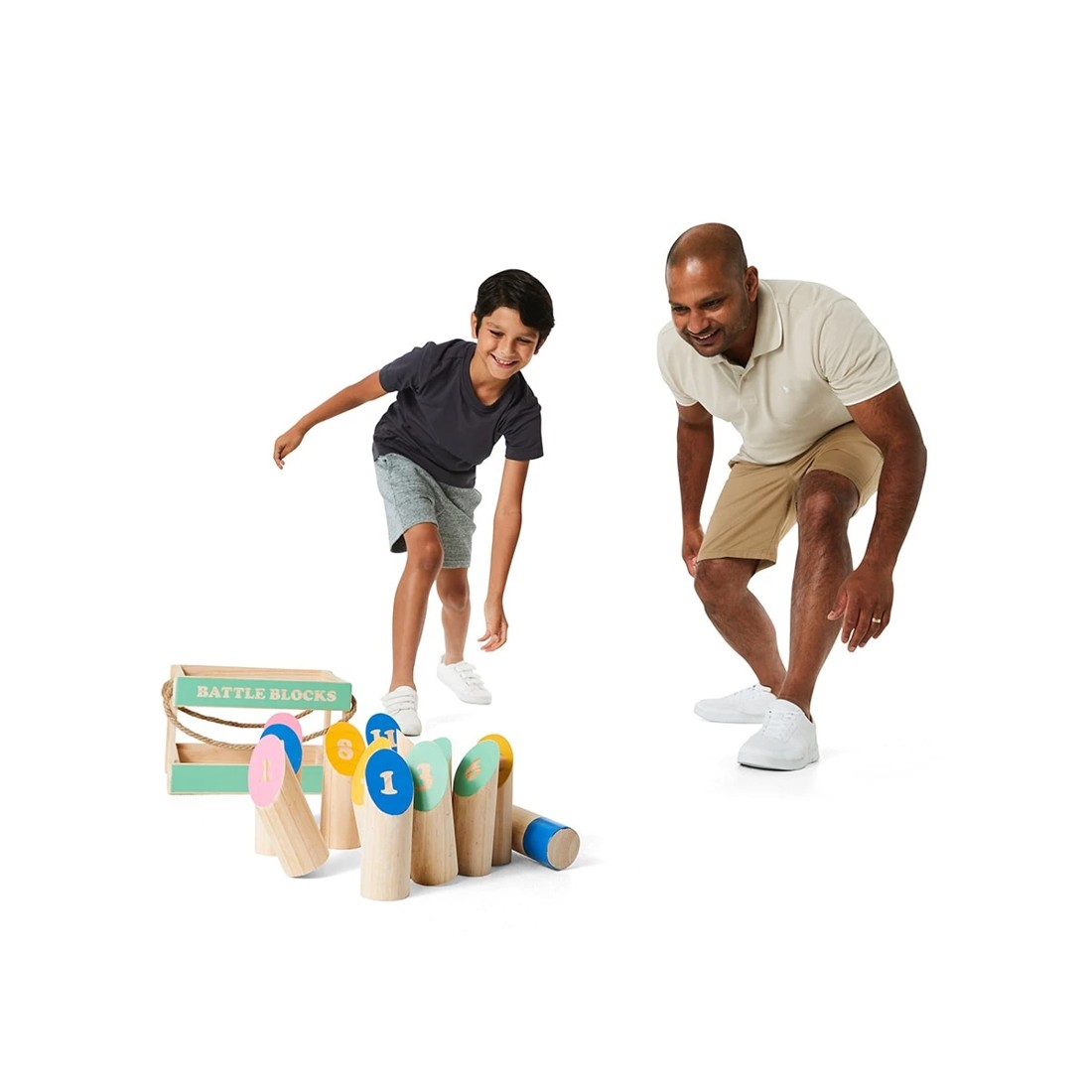 1 Wooden Battle Blocks, 1 of 7