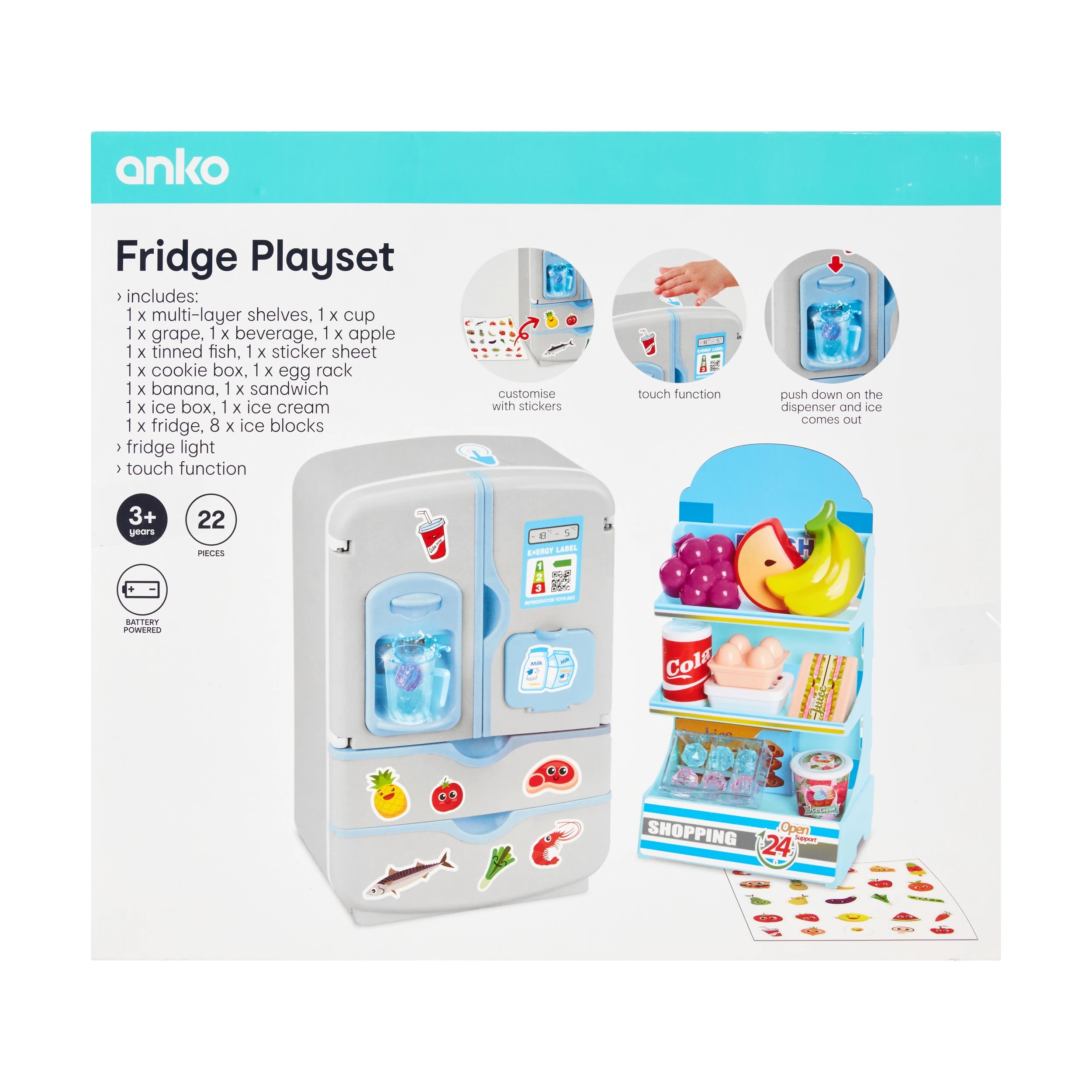 8 22 Piece Fridge Playset, 8 of 8