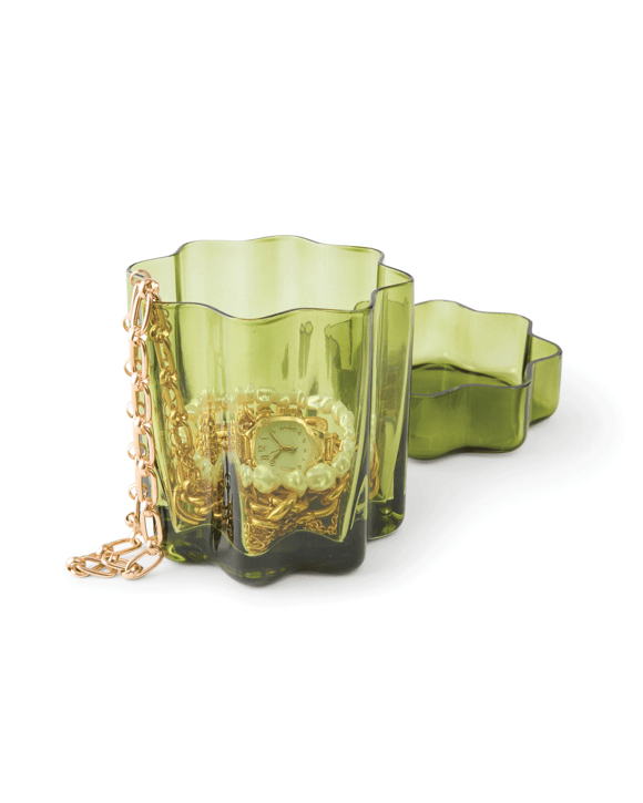 Glass Trinket Box