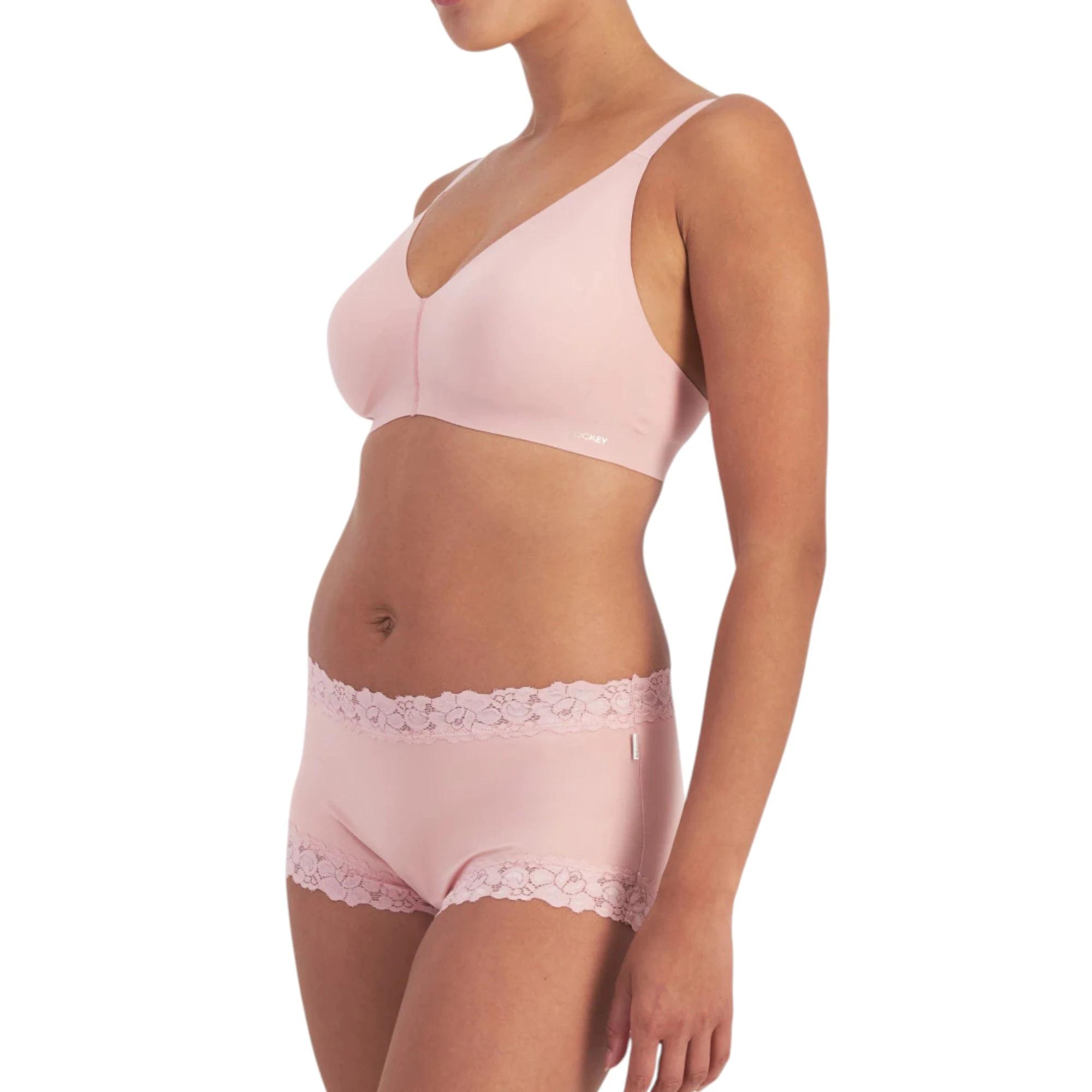 2 Jockey Womens Parisienne Classic Full Brief Underwear Undies Briefs PINK, 2 of 4