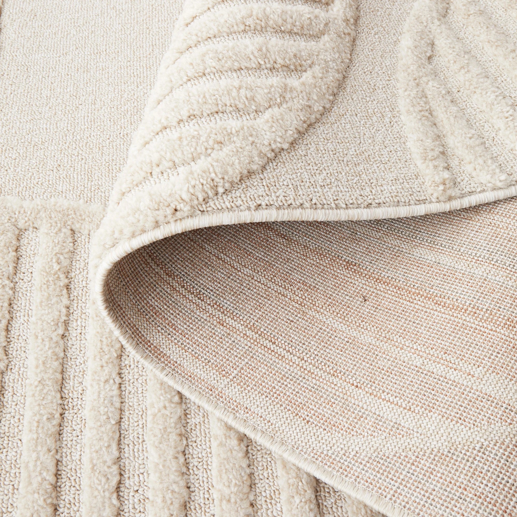 6 Common Ground Rugs Nirvana Leo 400x300cm - Extra Extra Large Floor Rug - Beige, 6 of 7