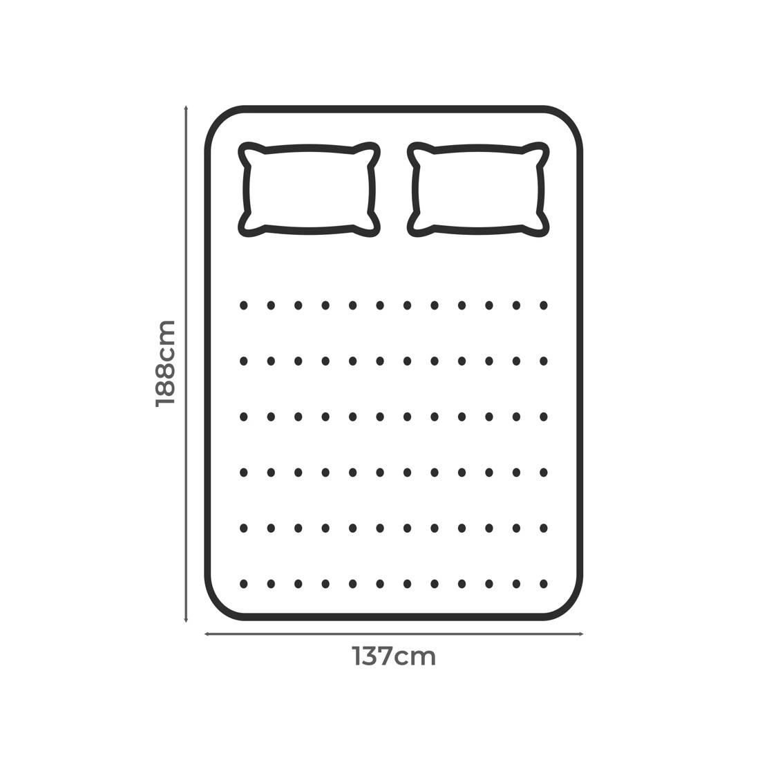 3 Dreamz Cloud Soft Mattress Topper Double, 3 of 6