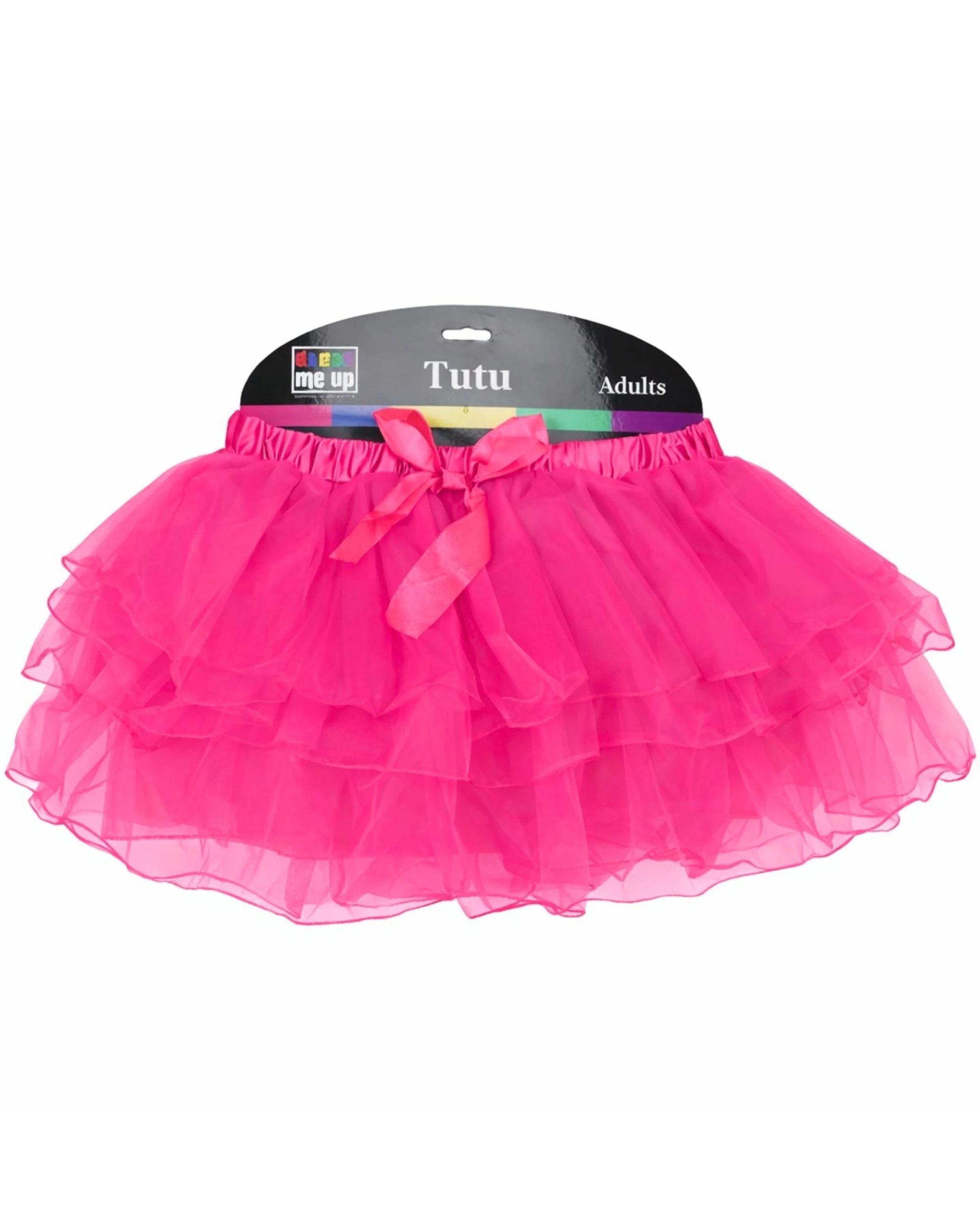 2 Gold Star Adult Hot Layered Deluxe Tutu - One Size - Pink, 2 of 3