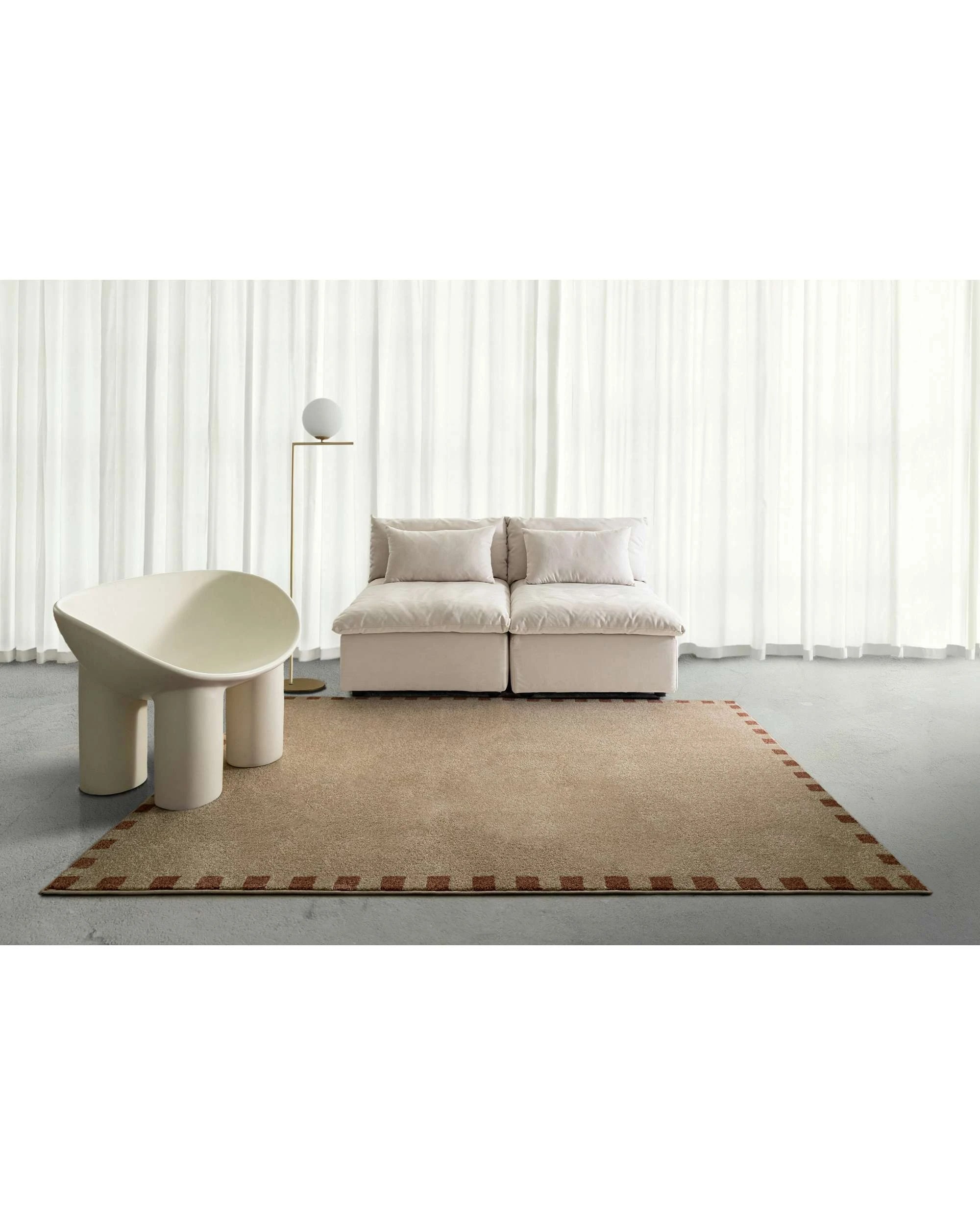 2 Loopsie Folegandros Sand Rug-400cm x 300cm - Brown, 2 of 8