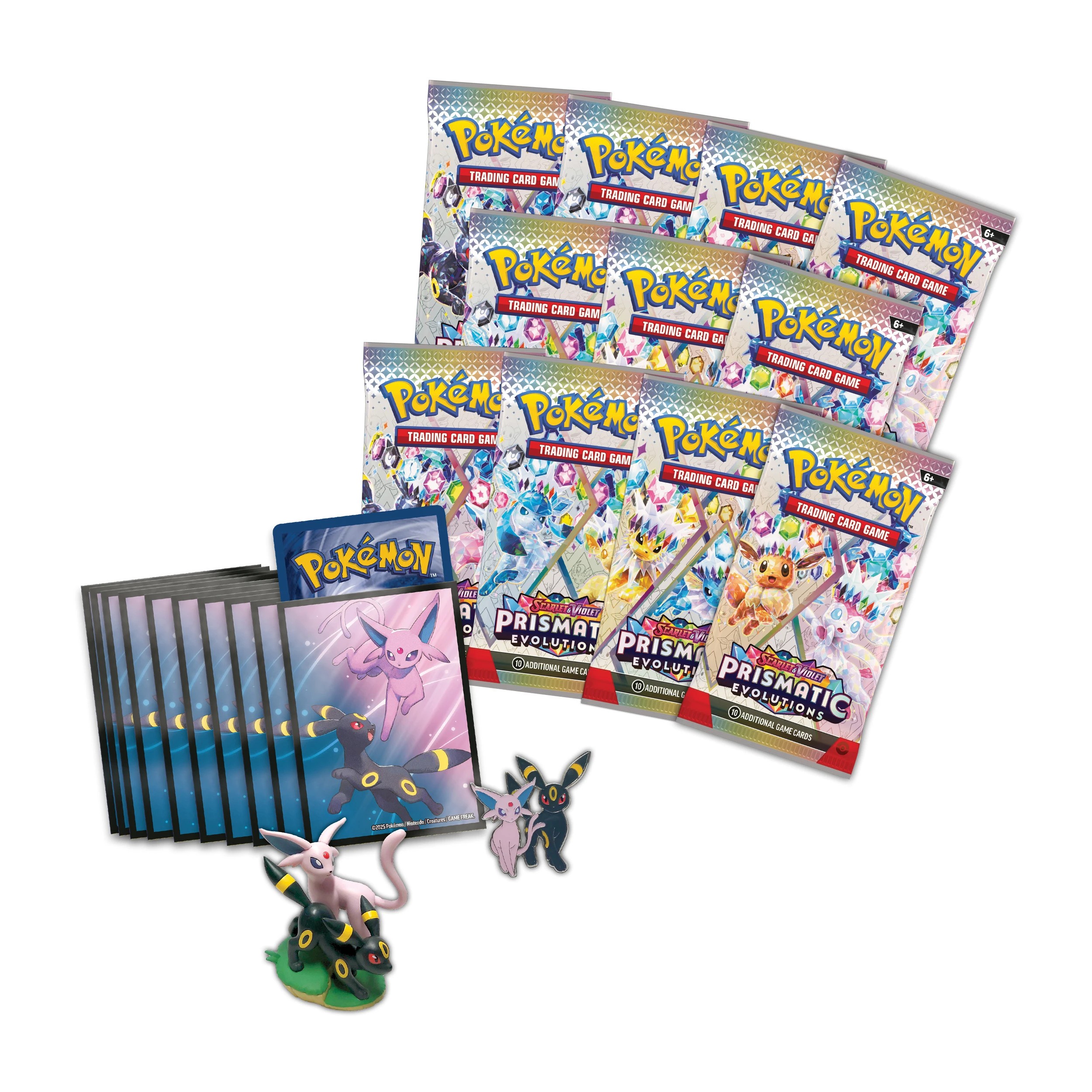 4 Pokemon Trading Card Game: Scarlet & Violet - Prismatic Evolutions Premium Figure Collection, 4 of 5