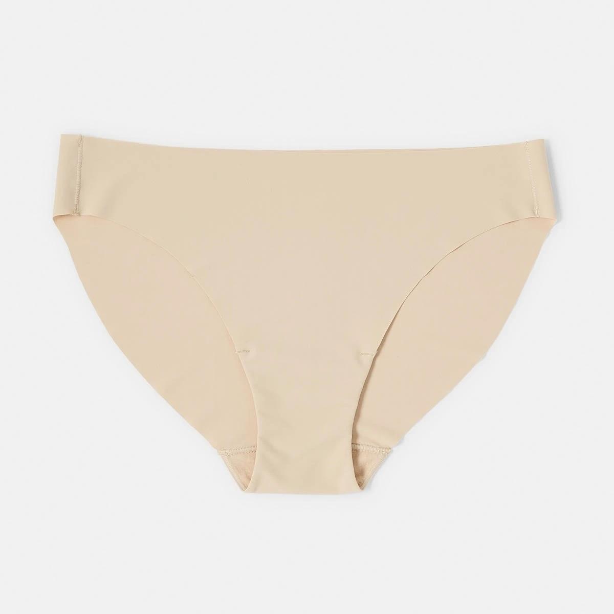 5 3 Pack No Show Bikini Briefs ALMOND, 5 of 6