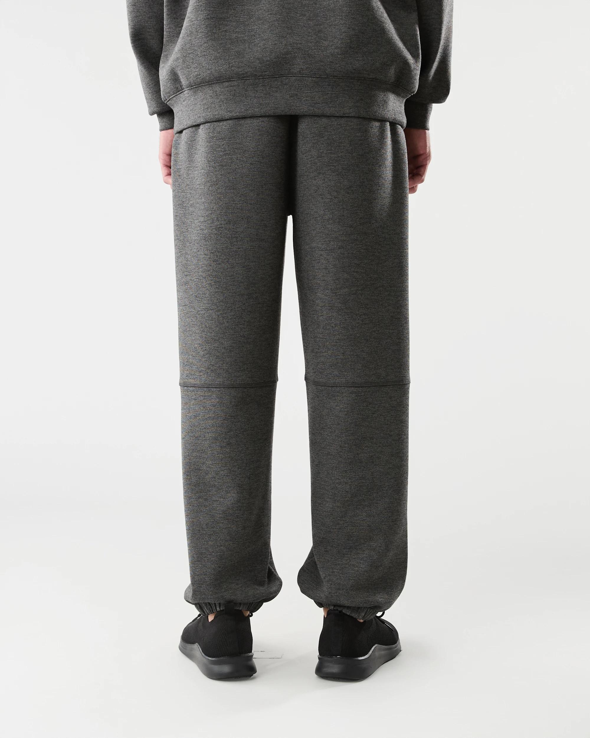 3 Active Mens Scuba Trackpants Char Marle, 3 of 7