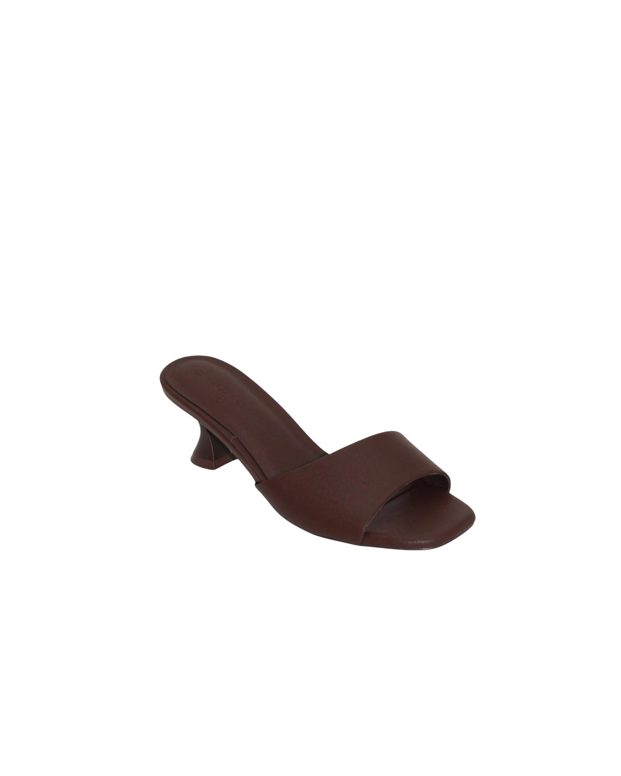 Human Shoes Womens Avenue Heels Opened Toe Choc - Kmart