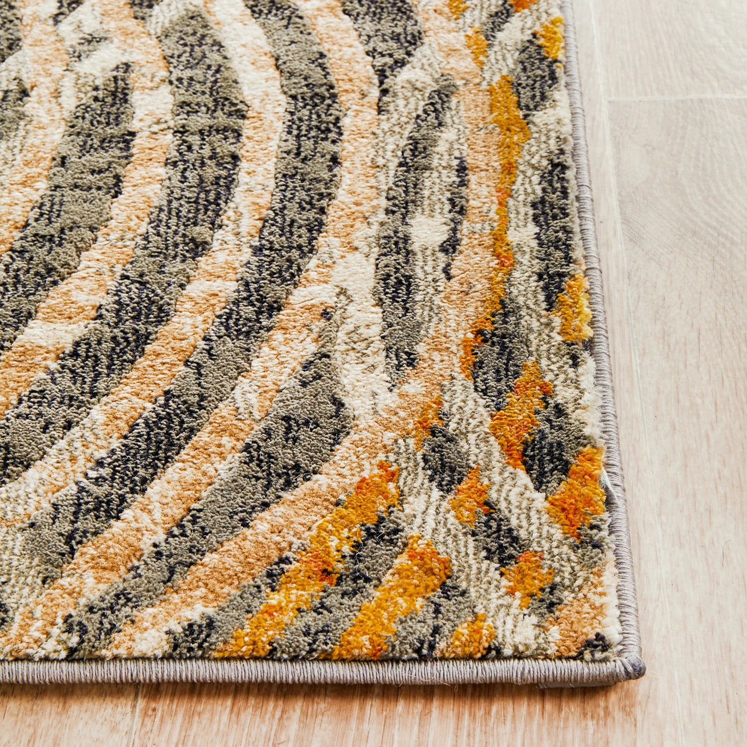 6 Common Ground Rugs Wonderland 300x80cm - Medium Runner Power Loomed Pet Friendly Rug - Brown, 6 of 9