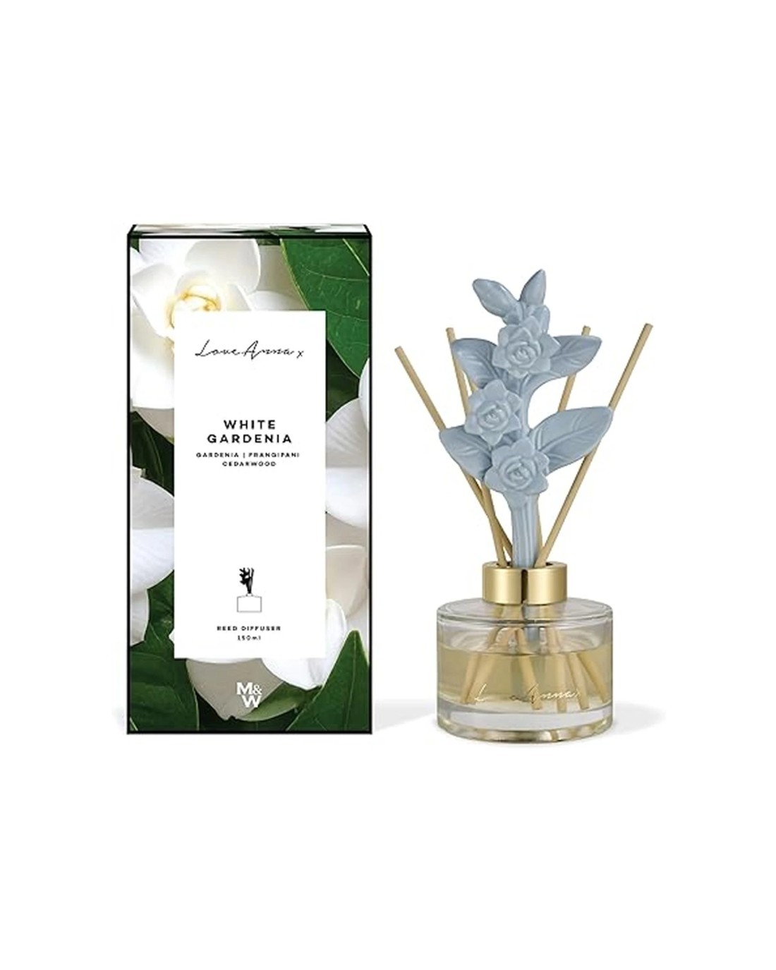 Love Anna x Botanika Reed Diffuser Gardenia Home Fragrance 150ml Gift ...