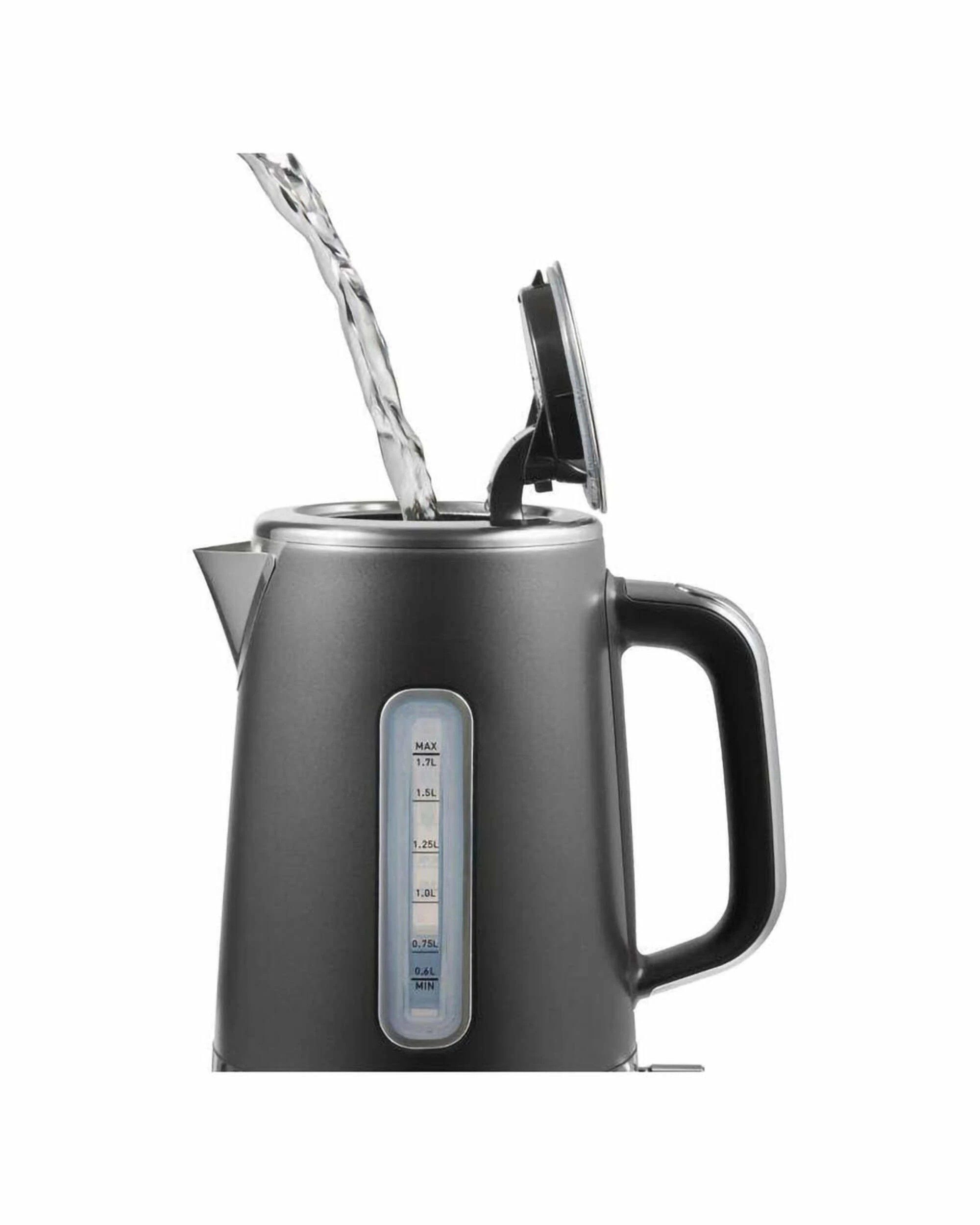 2 Sunbeam 1.7L French Riviera Collection Kettle - Graphite - GREY, 2 of 4