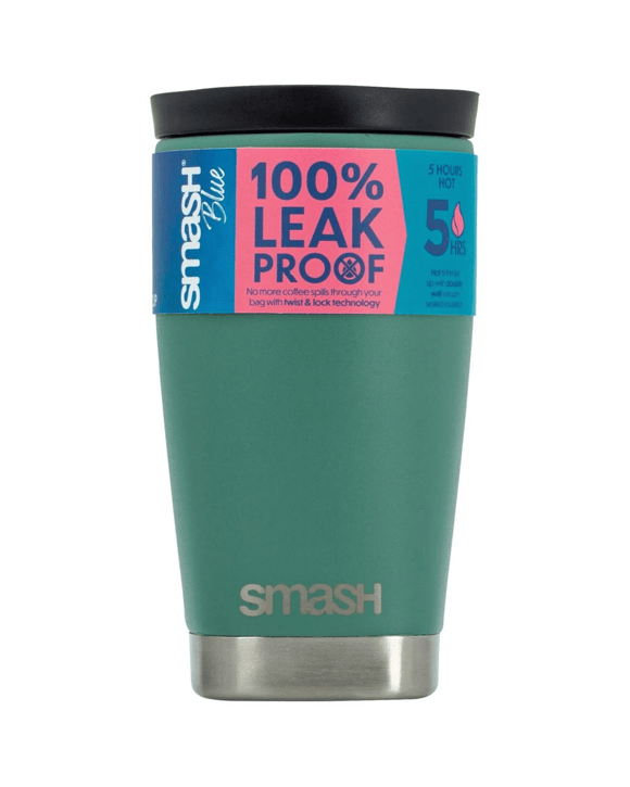 Smash Blue Stainless Steel Barista Buddy 350mL Sage