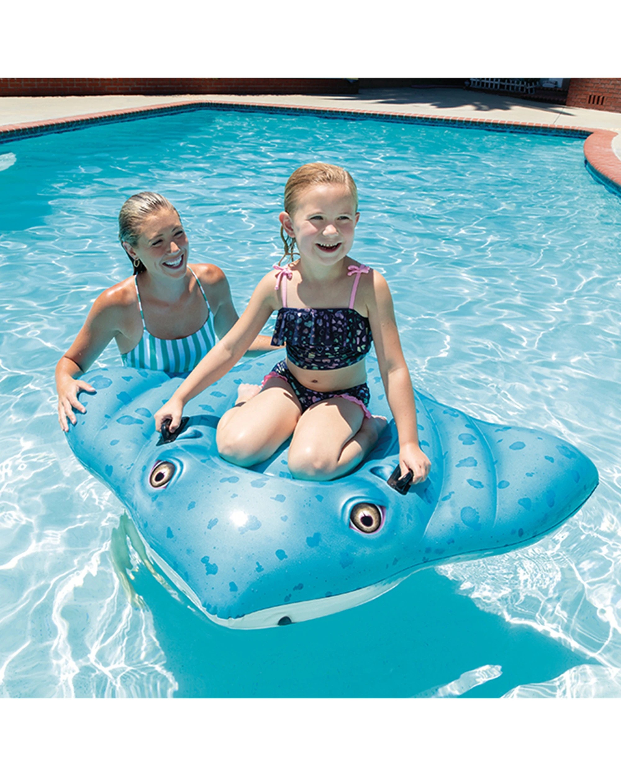 7 Intex Stingray Kids/Childrens Inflatable Ride-On Pool Toy, 7 of 8