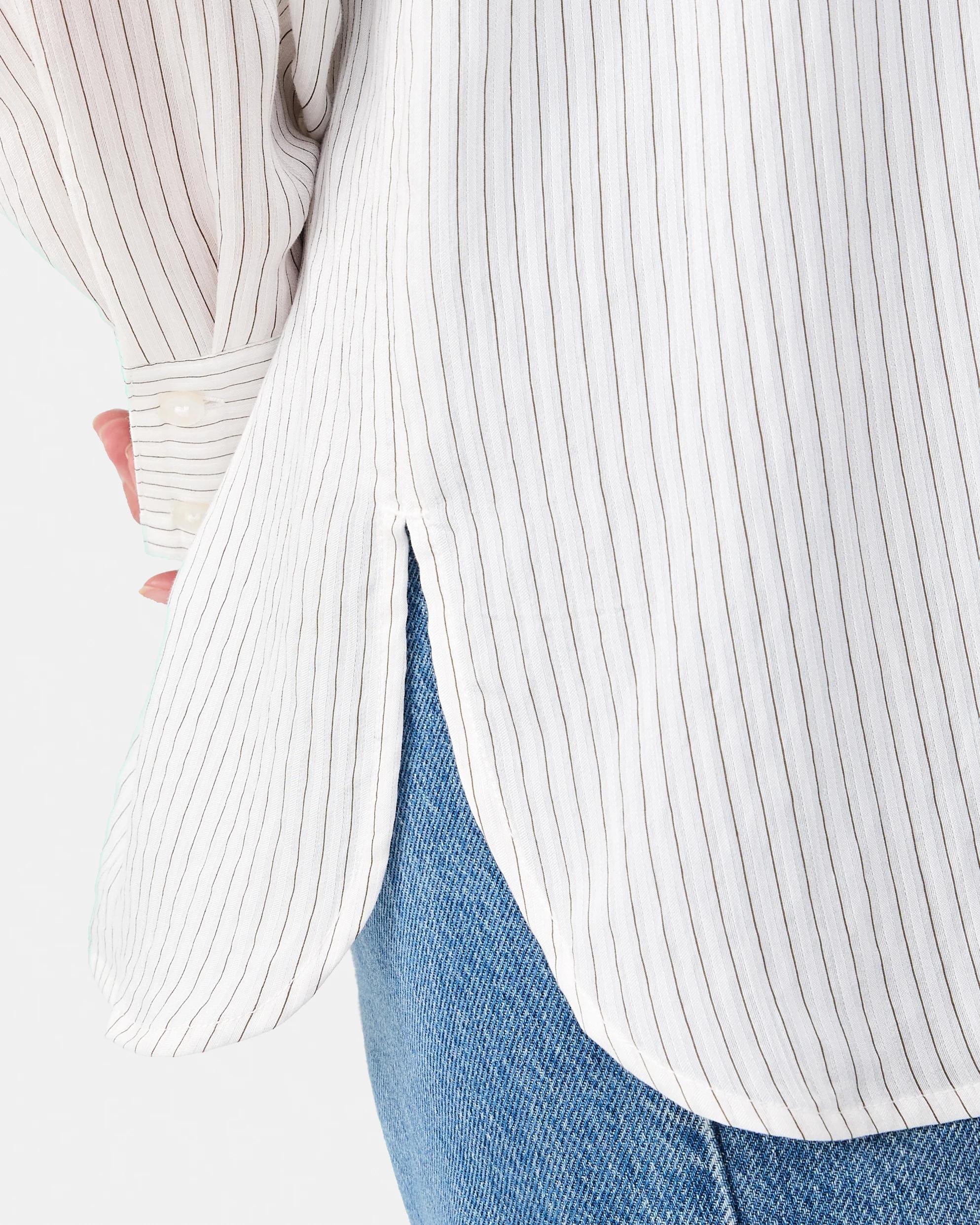 9 Long Sleeve Stripe Shirt Strp Cloud, 9 of 9