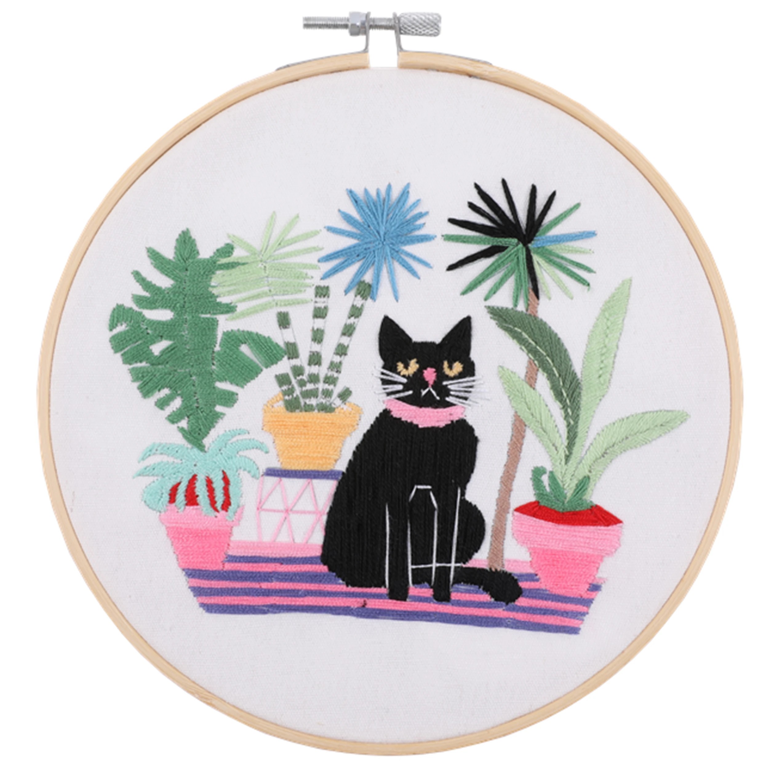 2 Cat Embroidery Kit, 2 of 3