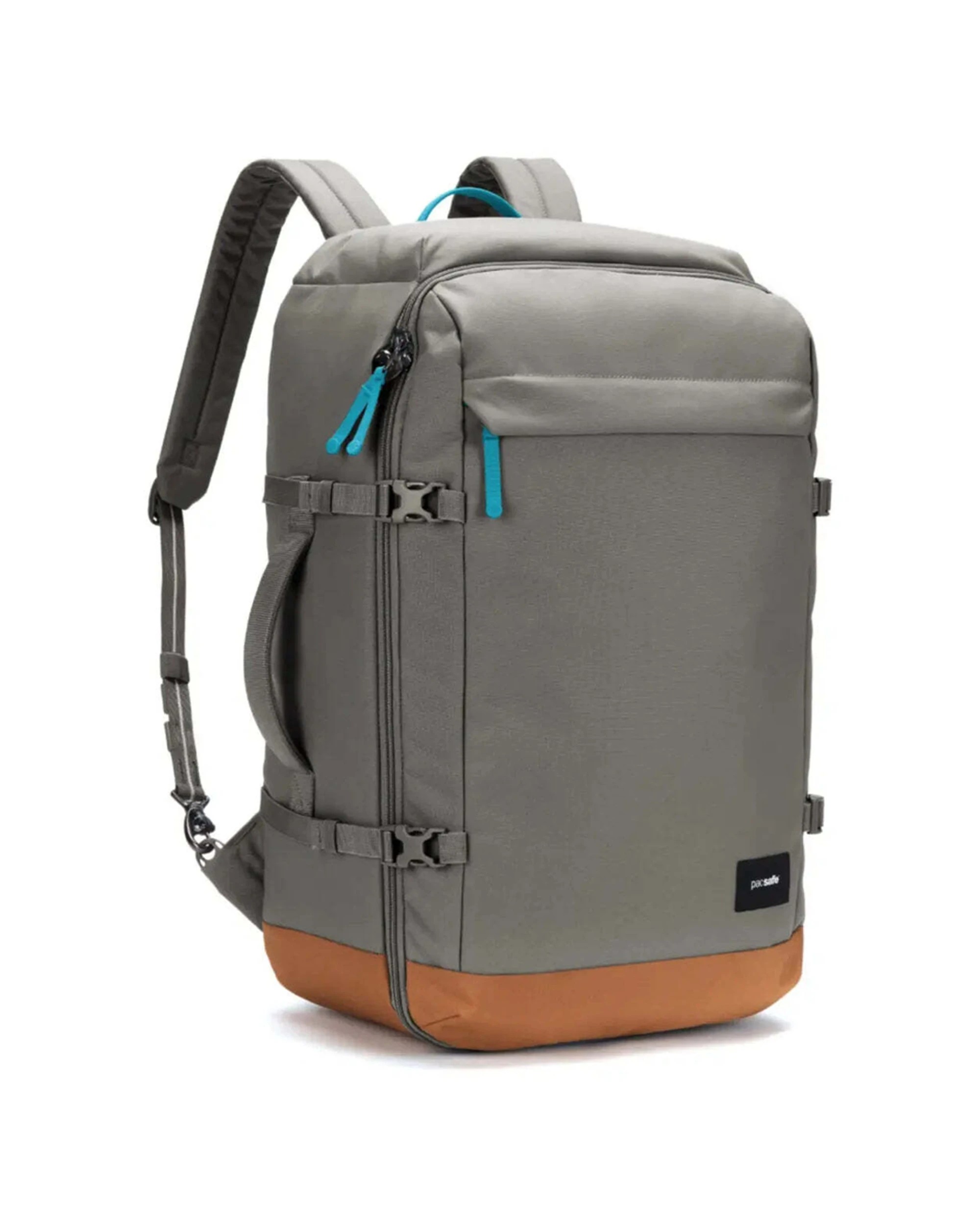 4 Pacsafe GO 44L Anti-Theft Carry-On Backpack Lockable Compartments Stone - Grey, 4 of 8