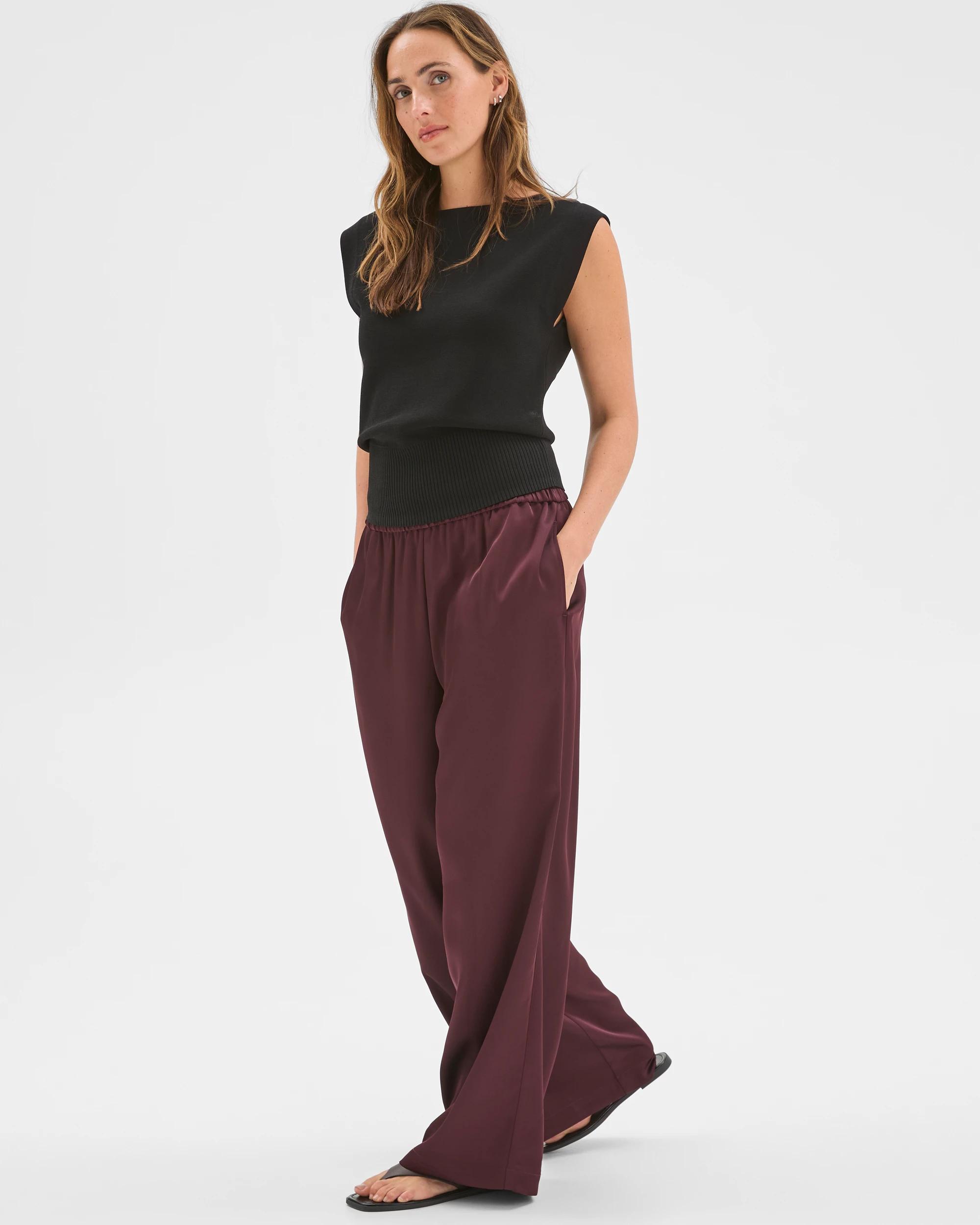 2 Preview Satin Pants PINOT, 2 of 7