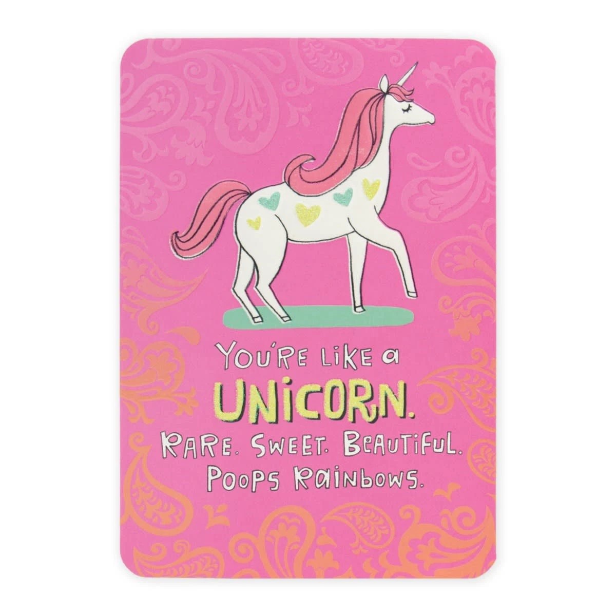 3 Connections from Hallmark Birthday Card - Poops Rainbows, 3 of 3