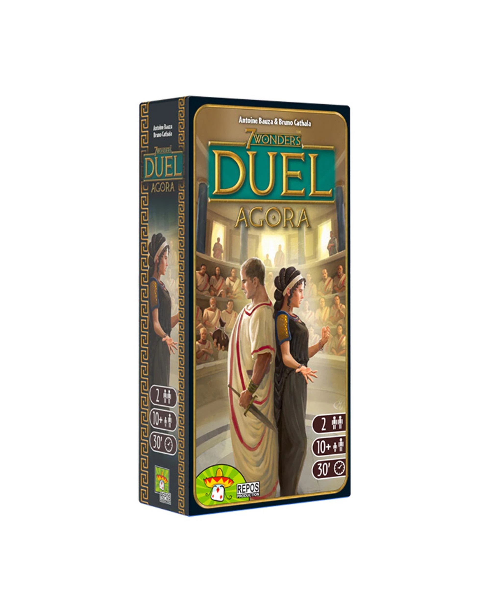 1 7 Wonders Duel: Agora Expansion Board Game, 1 of 5