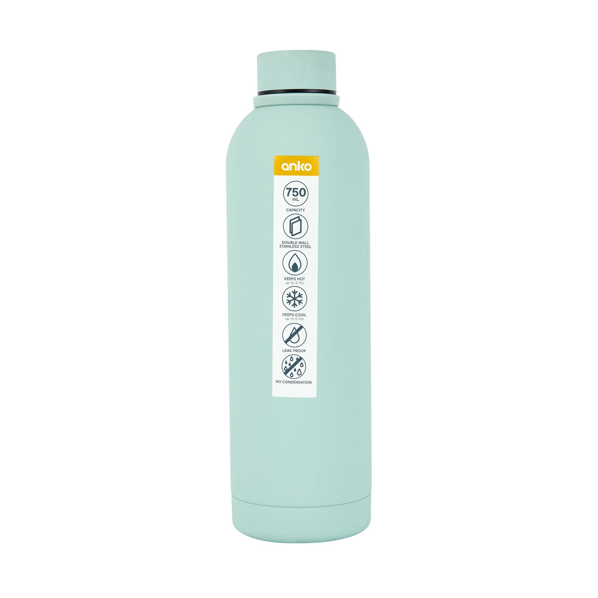 8 750ml Sage Soft Touch Drink Bottle, 8 of 8