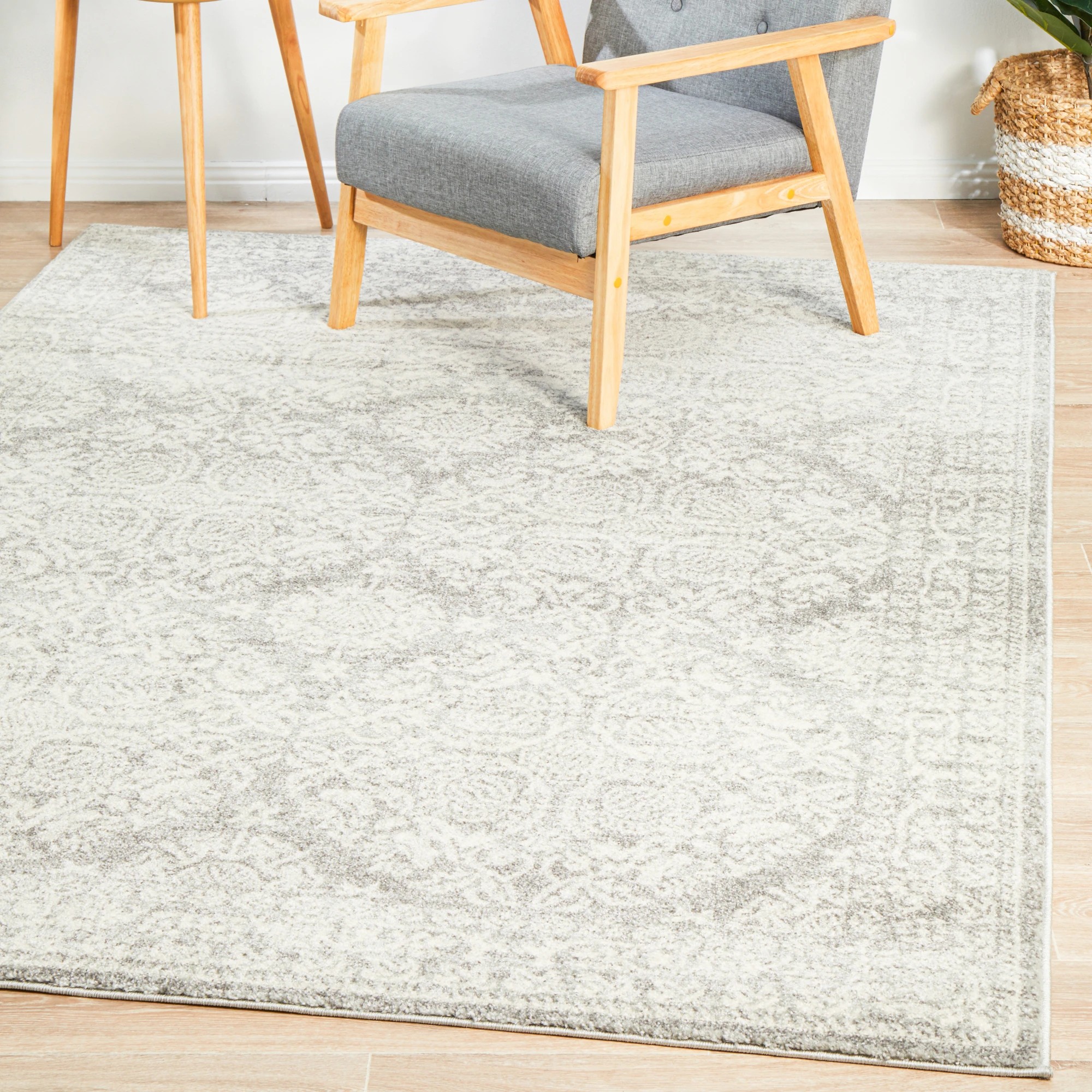 4 Common Ground Rugs Phantom 358 230x160cm - Medium Floor Rug - Silver, 4 of 7