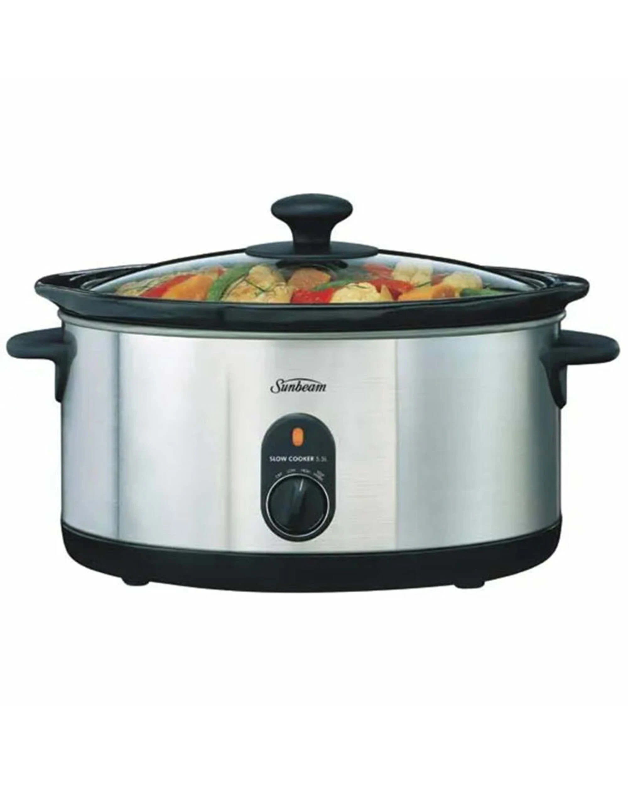 1 Sunbeam Slow Cooker - Silver, 1 of 10
