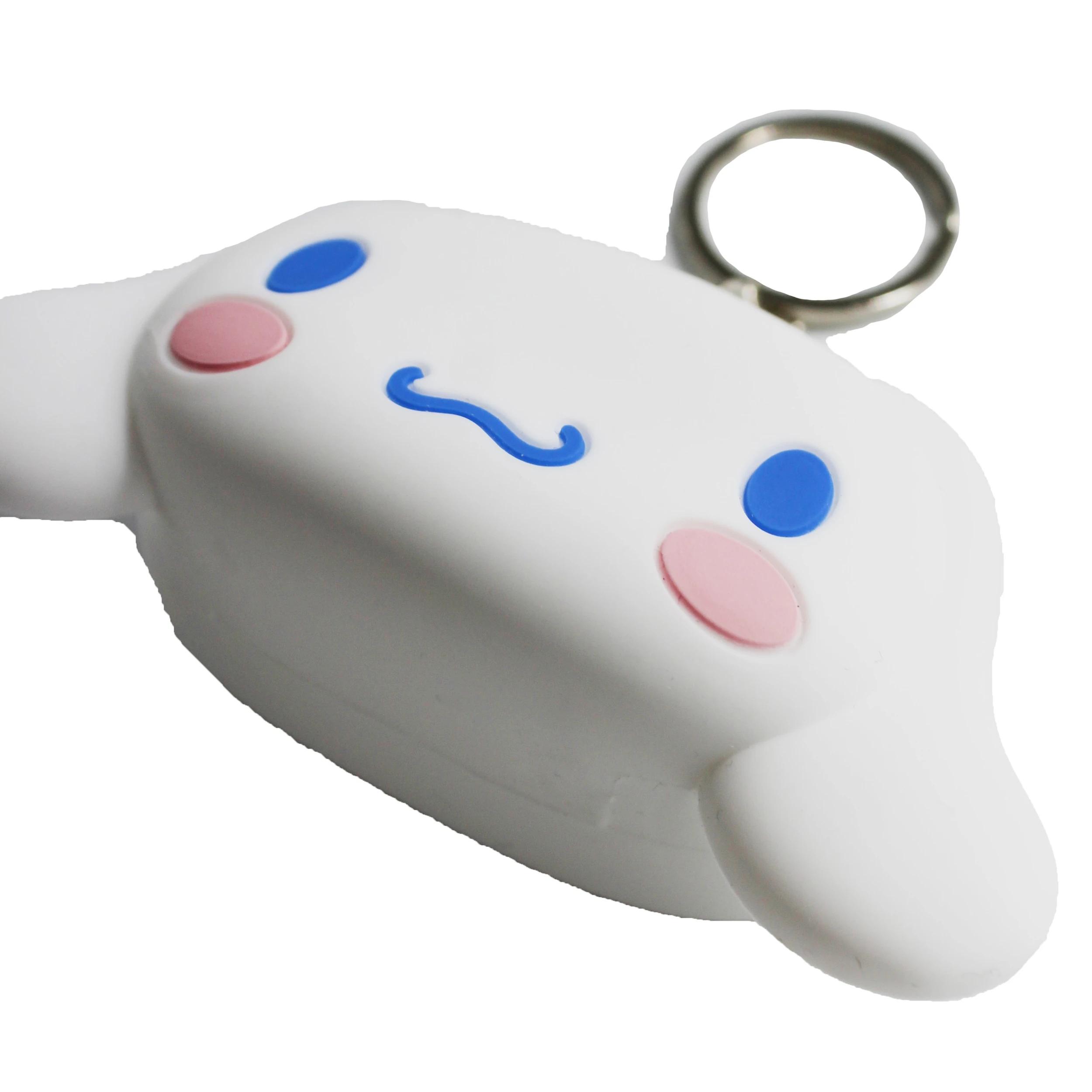 4 Hello Kitty and Friends License Cinnamoroll Keyring - White and Silver Tone Cinamoroll, 4 of 4