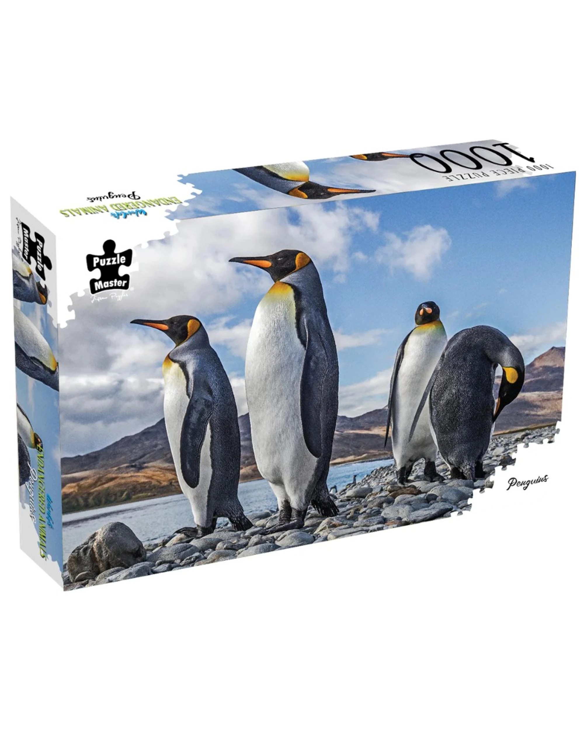 1 Puzzle Master Penguins 1000 Piece Jigsaw Puzzle, 1 of 3