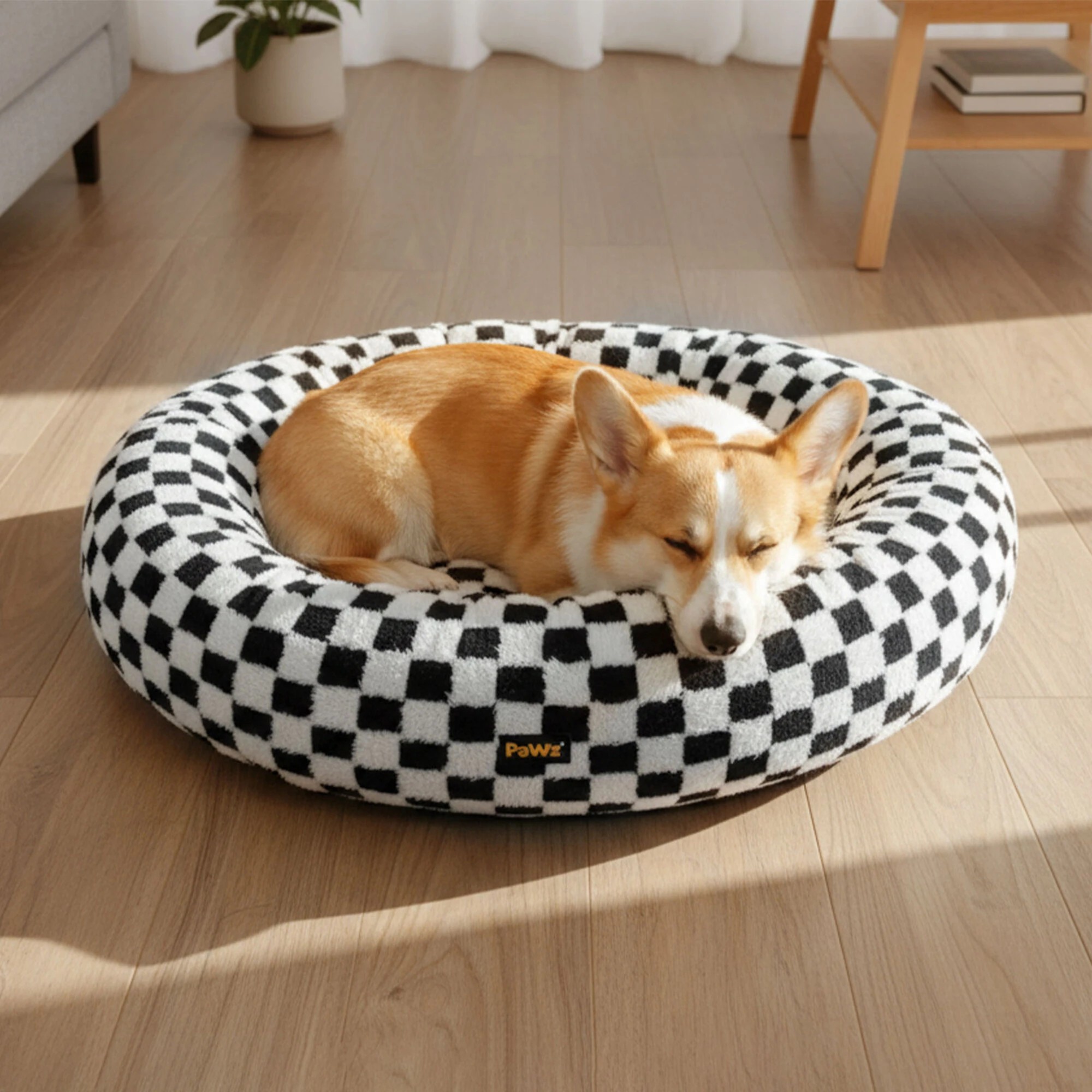 8 Pawz Circular Plush Pet Bed XL, 8 of 9