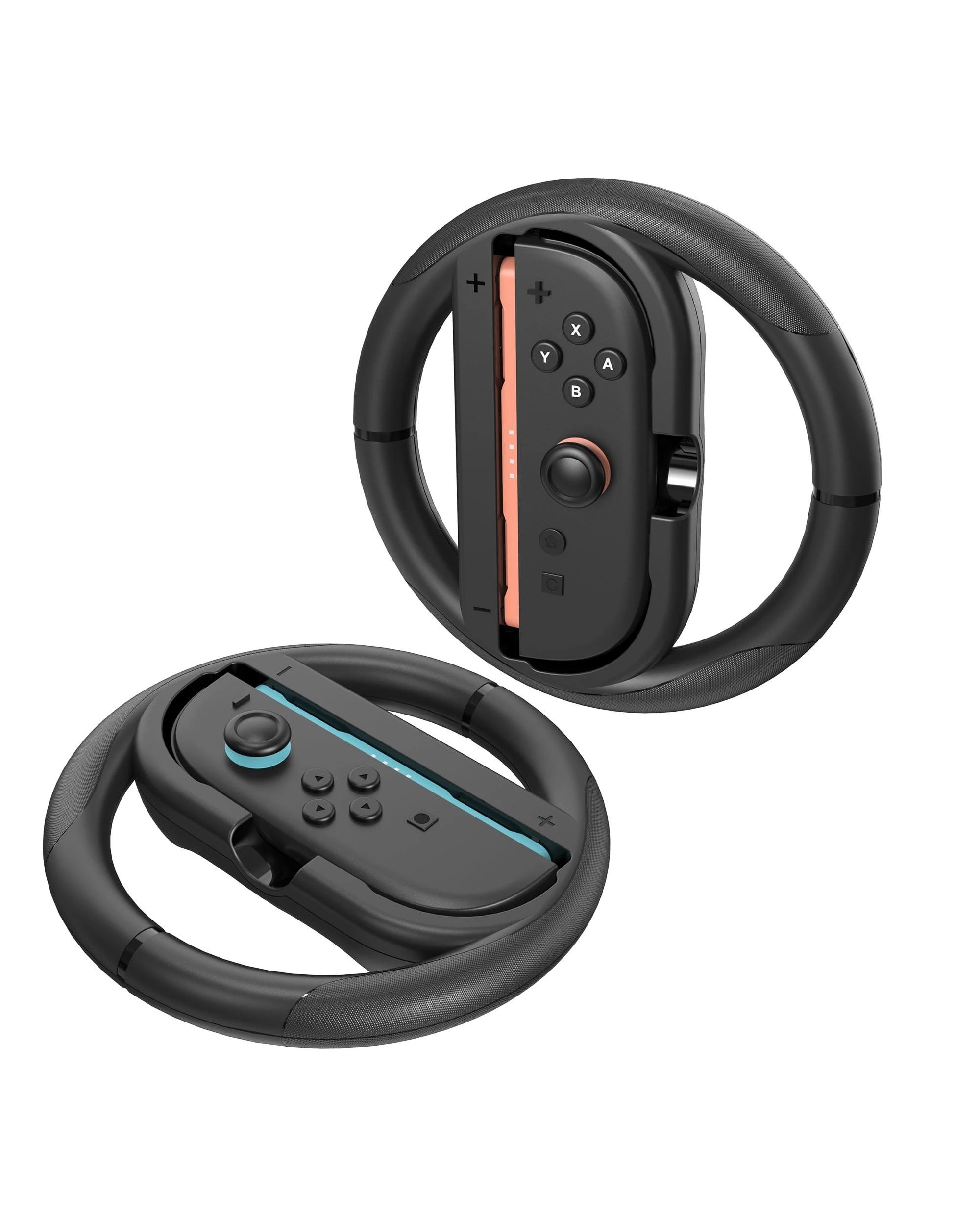 4 Powerwave Steering Wheel Twin Pack for Nintendo Switch and Nintendo Switch 2 - Black, 4 of 6
