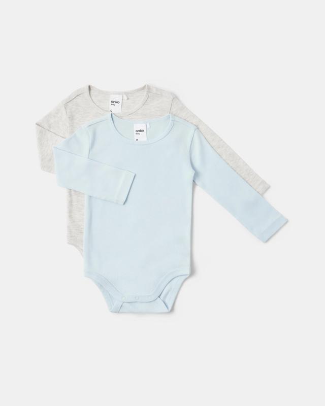 2 Pack Long Sleeve Bodys