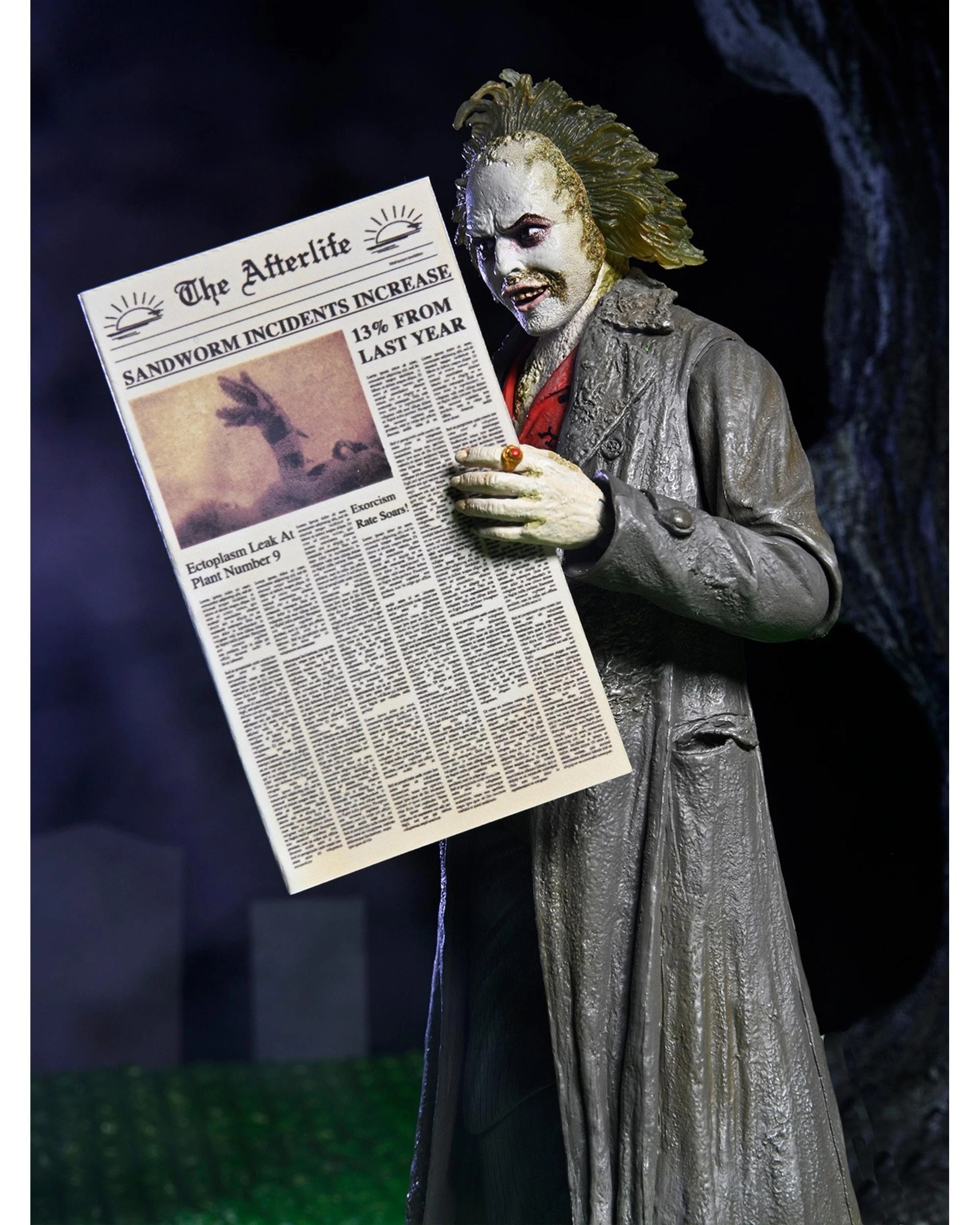 5 NECA Beetlejuice Ultimate Beetlejuice Tour Guide The Bio-Exorcist 7 inch Scale Action Figure, 5 of 9