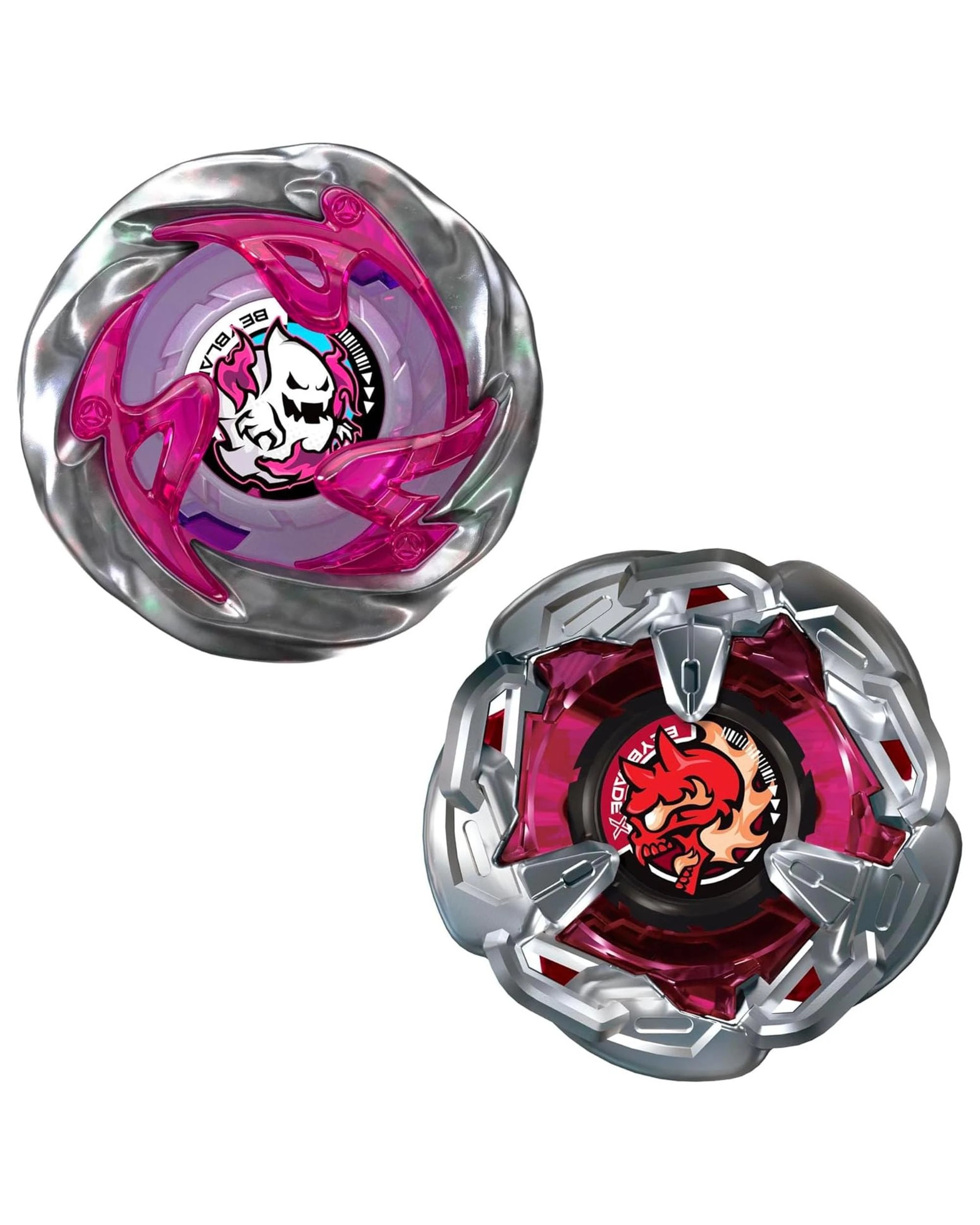4 Beyblade X Chain Incendio 5-60HT and Circle Ghost 0-80GB Dual Pack Set, 4 of 6
