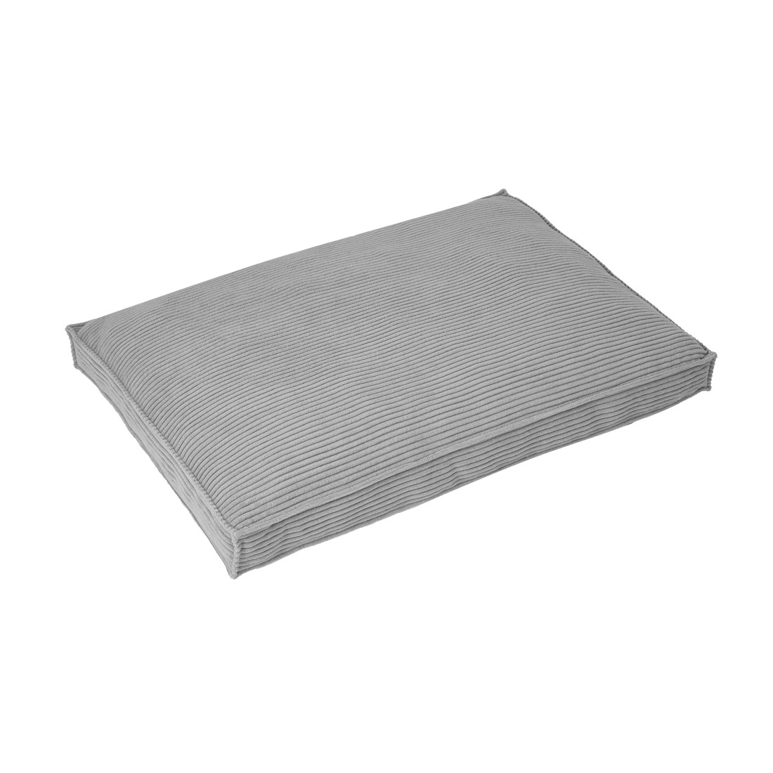 4 Pet Bed Rectangle Corduroy - Extra Large, Light Grey, 4 of 7