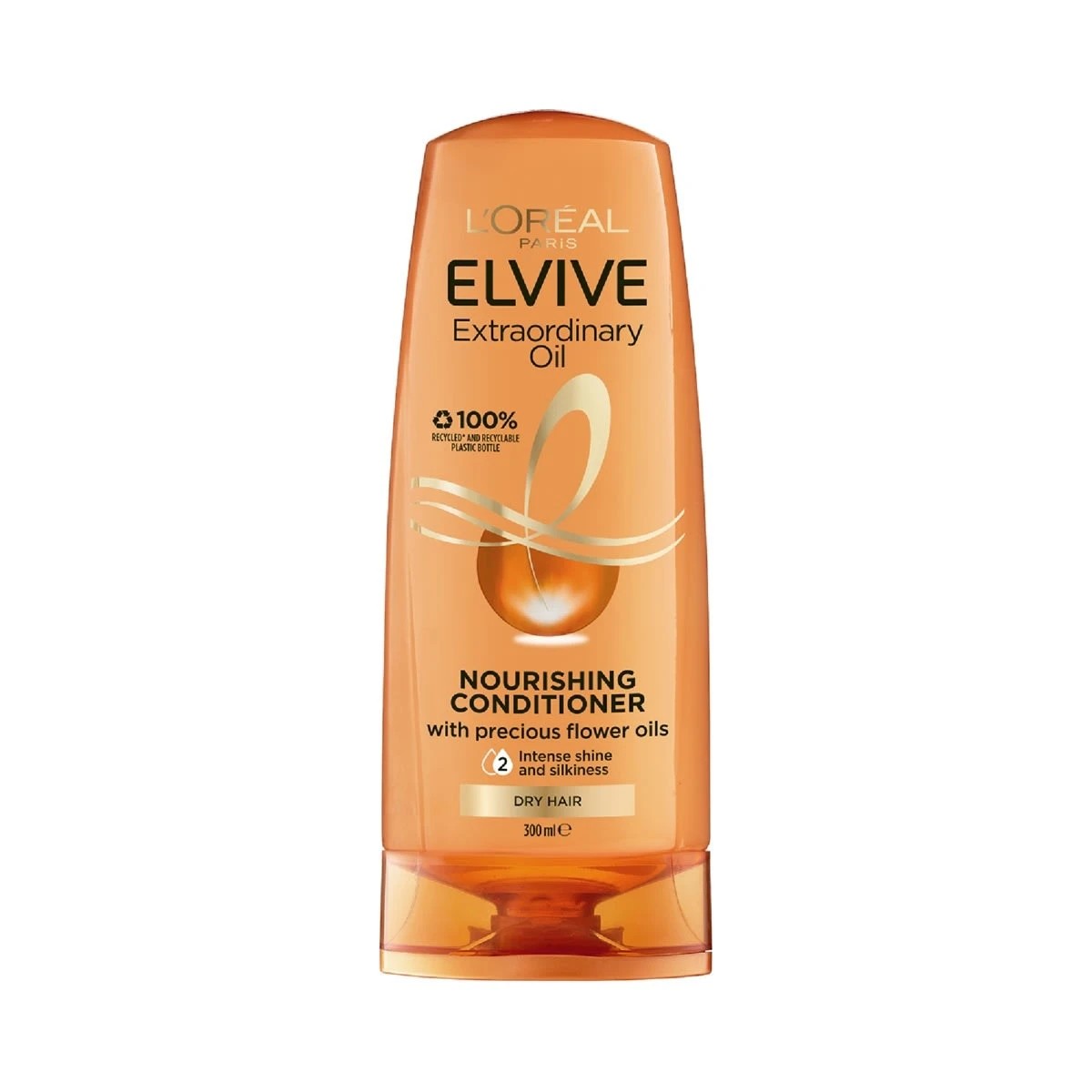 1 L'Oreal Paris Elvive Extraordinary Oil Nourishing Conditioner 300ml - Precious Flower Oils, 1 of 4