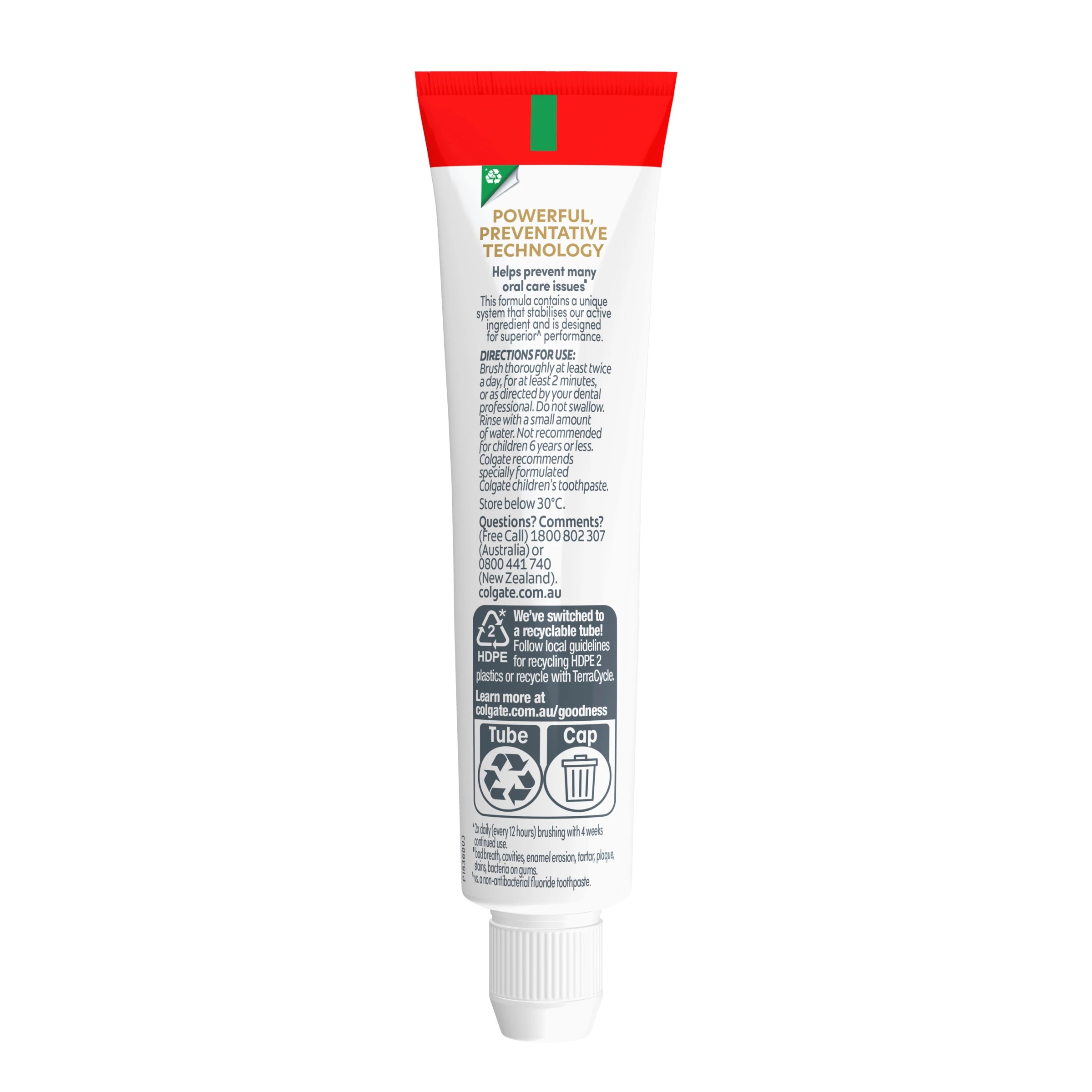 4 Colgate Total Active Prevention Original Toothpaste, 4 of 10