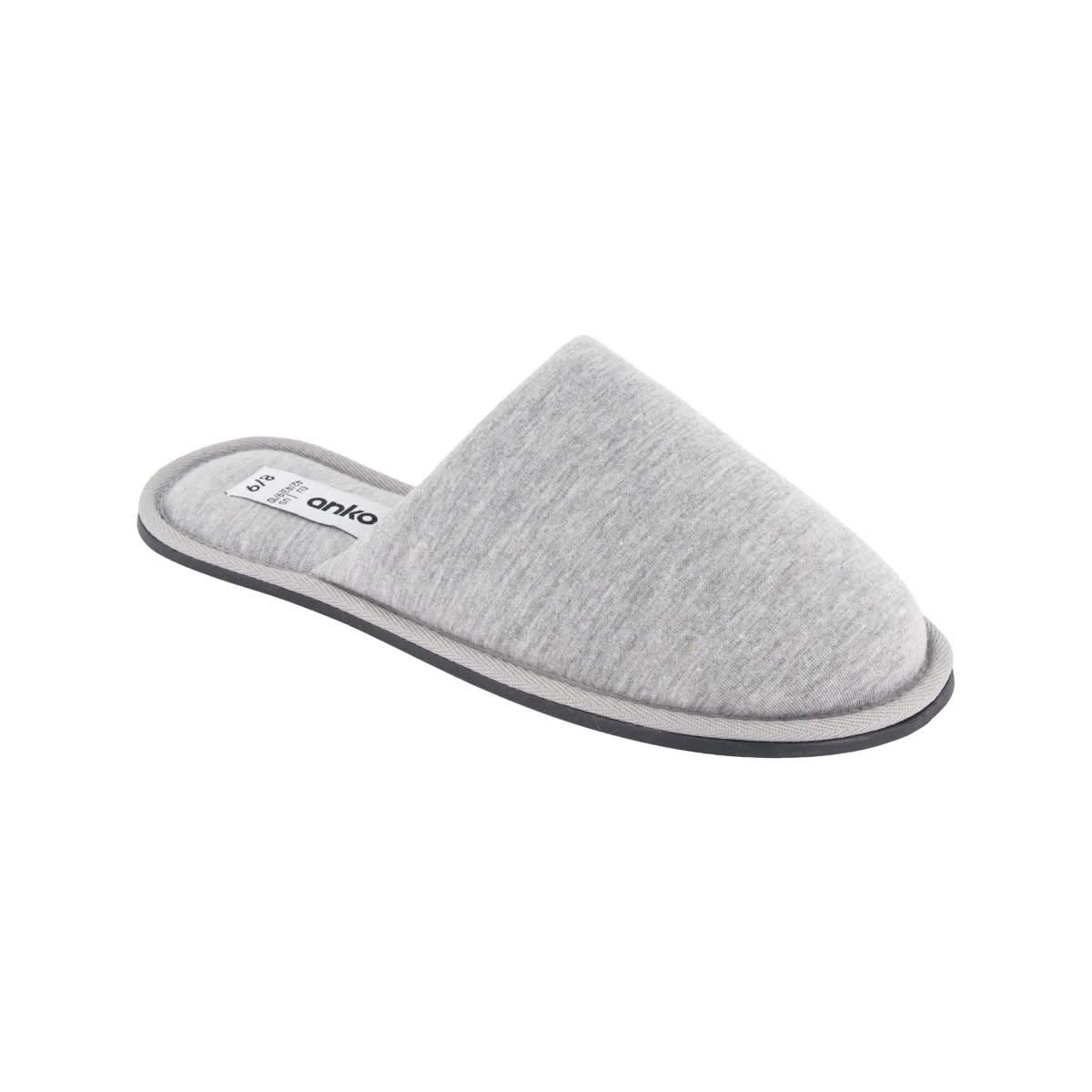 1 Windsor Slipper Scuffs LIGHT GREY, 1 of 3