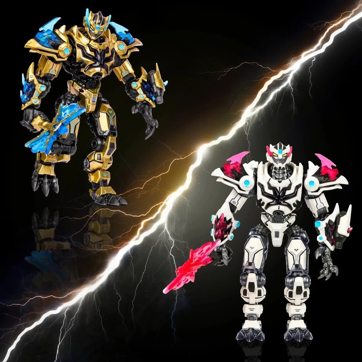 6 MrBeast Lab Platinum Series S2 W1 Collector Figure Tiger - Assorted, 6 of 10