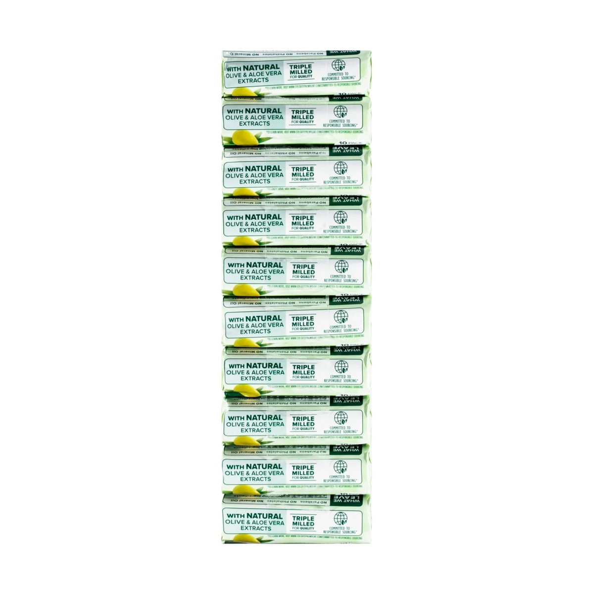 4 Palmolive 10 Pack Naturals Moisture Care Bar Soap 90g - Olive & Aloe Vera, 4 of 10