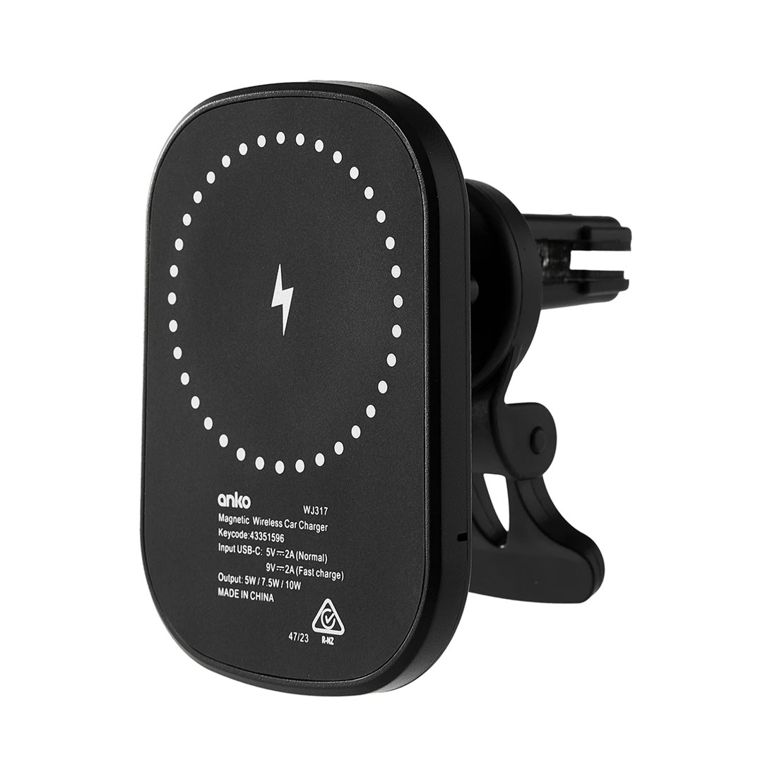 3 Magnetic Car Charger - Black, 3 of 8