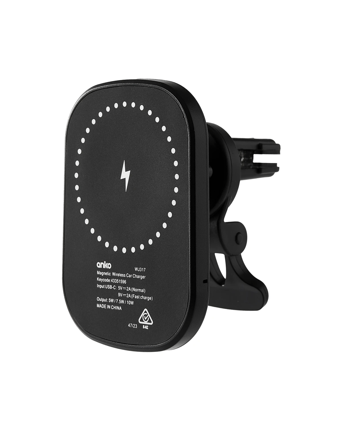 3 Magnetic Car Charger - Black, 3 of 8