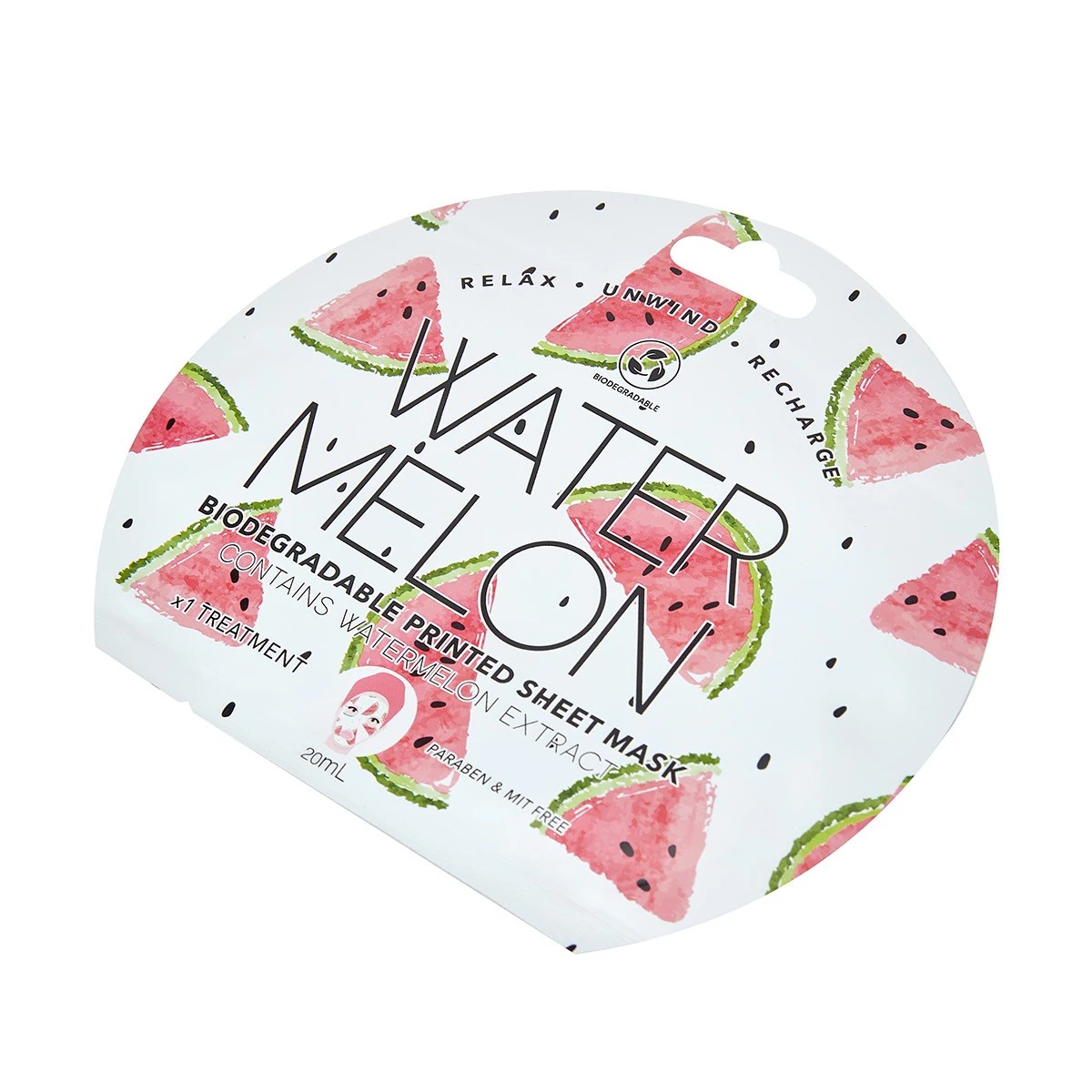 2 Printed Sheet Mask 20ml - Watermelon Extract, 2 of 3