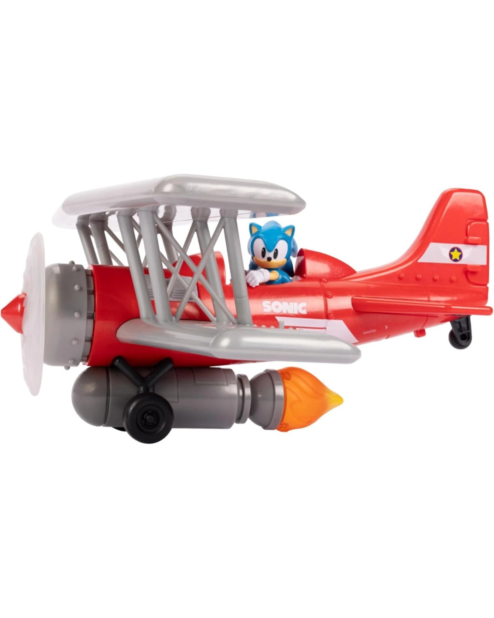 3 Sonic the Hedgehog Tornado Biplane Playset with 2.5 inch Sonic Figure, 3 of 5
