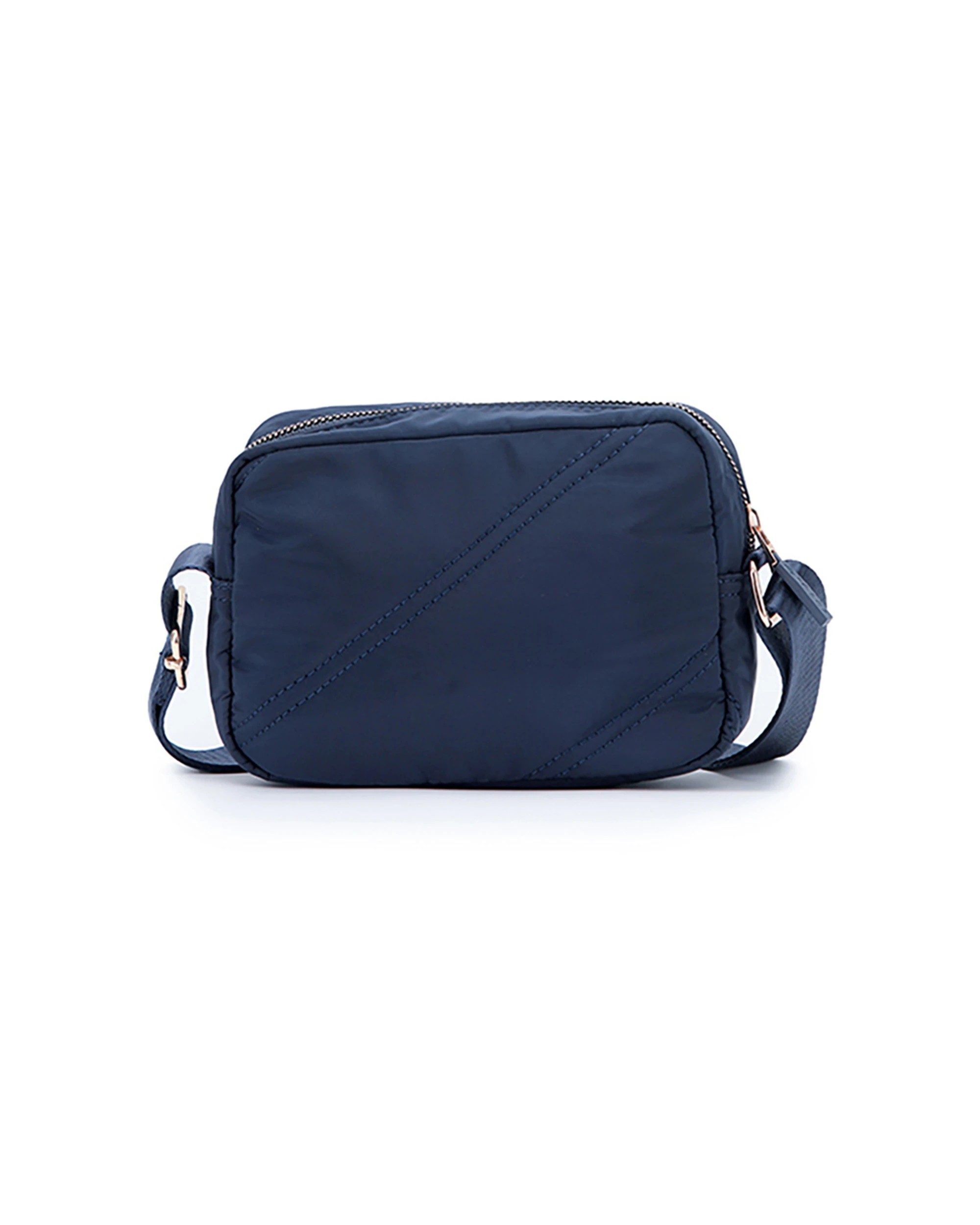 2 Tosca Vegan Compact Minimalist Shoulder Bag - Blue, 2 of 3