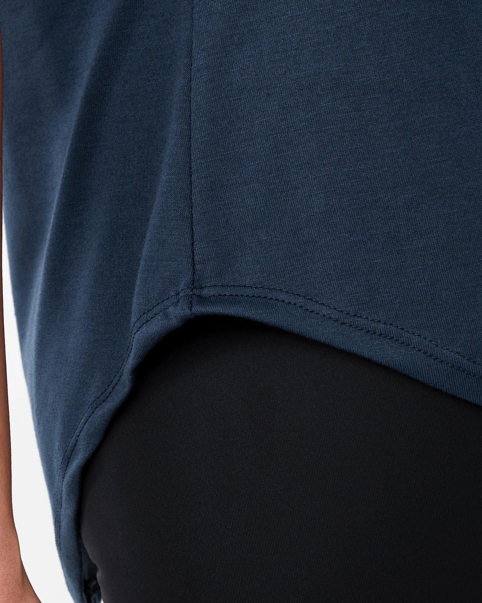 7 Everlast Womens Scoop Neck T-shirt Mood Indgo, 7 of 7