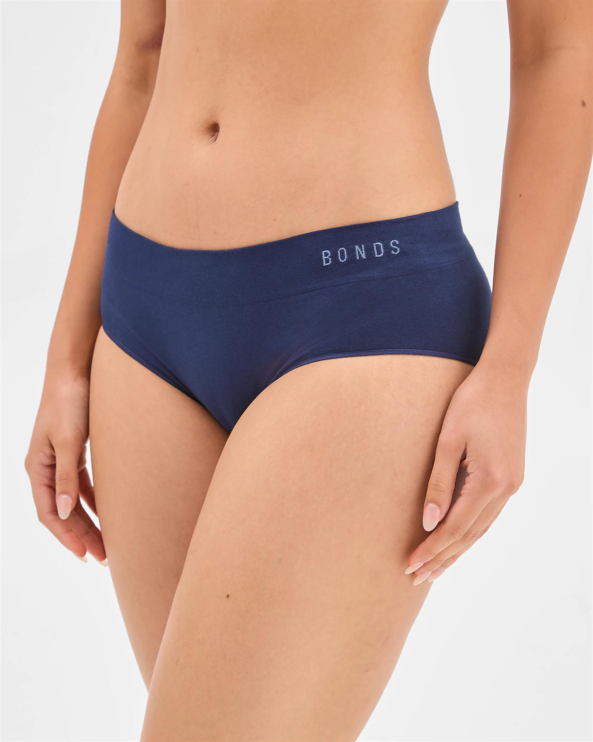 2 Bonds 2 Pack Seamless Midi Briefs POPSICLE/BLUE, 2 of 3