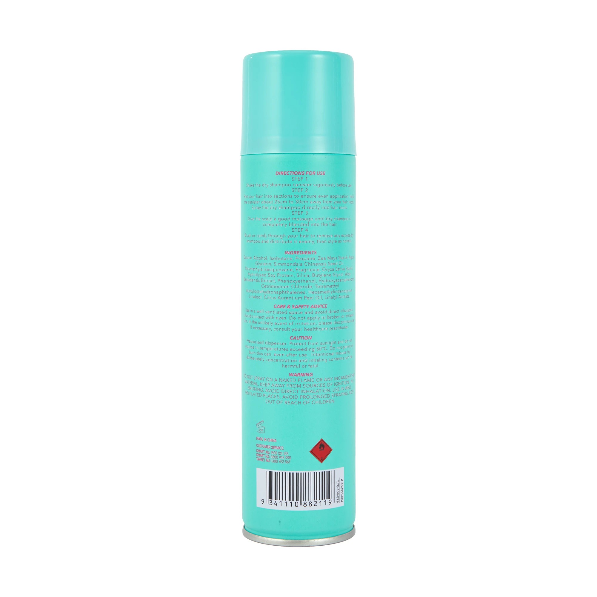 3 OXX Haircare Dry Shampoo 145g - Sea Salt Scented, 3 of 4