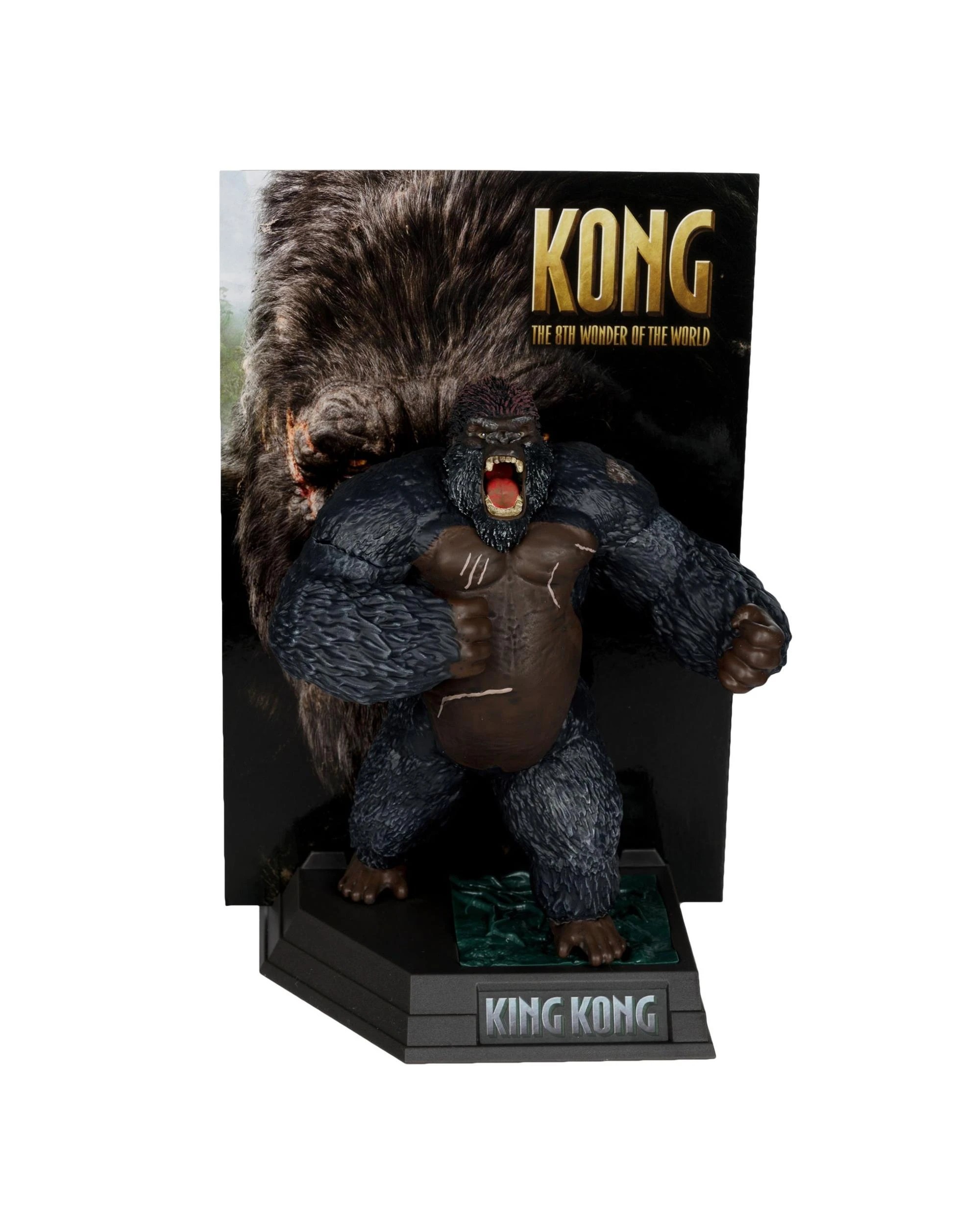 4 McFarlane Movie Maniacs Kong: The 8th Wonder of the World King Kong 6 inch Posed Figure, 4 of 8